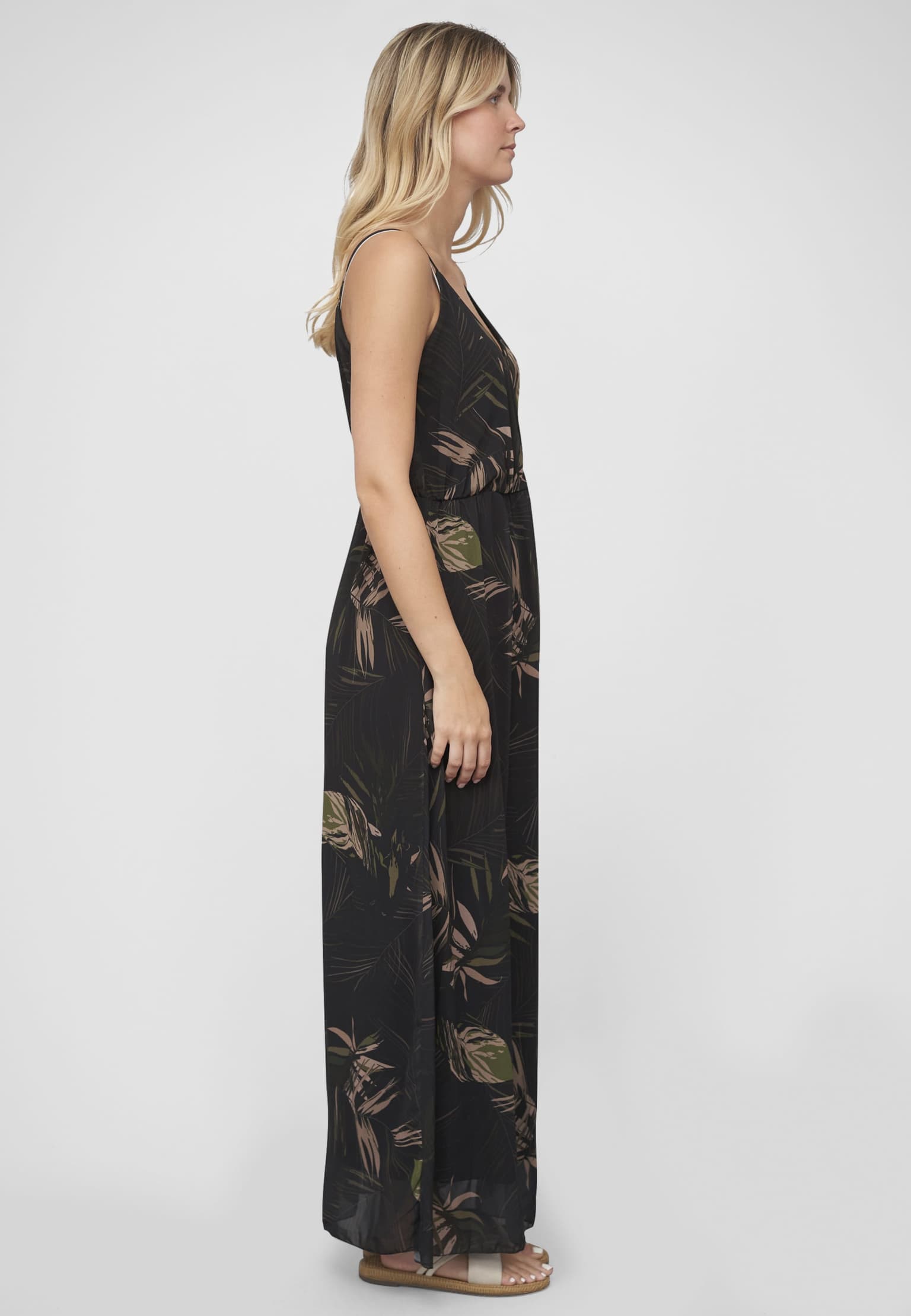 Cloud5ive 2-Layered Maxi-Dress Tropical Print – Bild 4