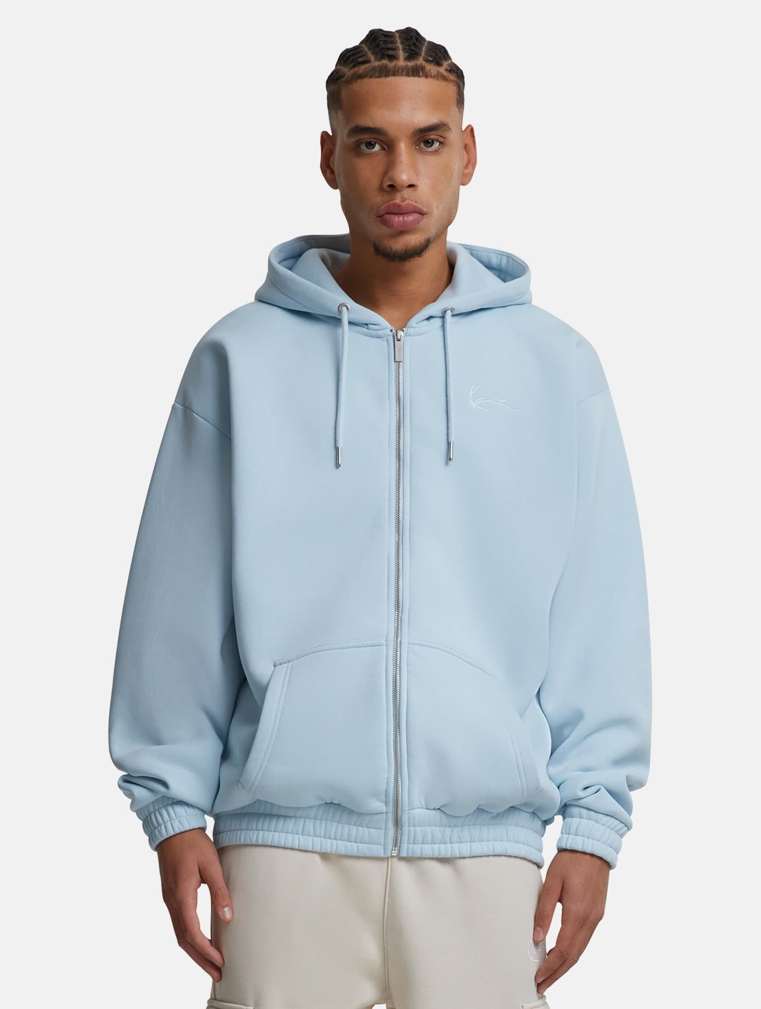 Karl Kani Authentic Star Logo OS Full Zip Hoodie – Bild 3