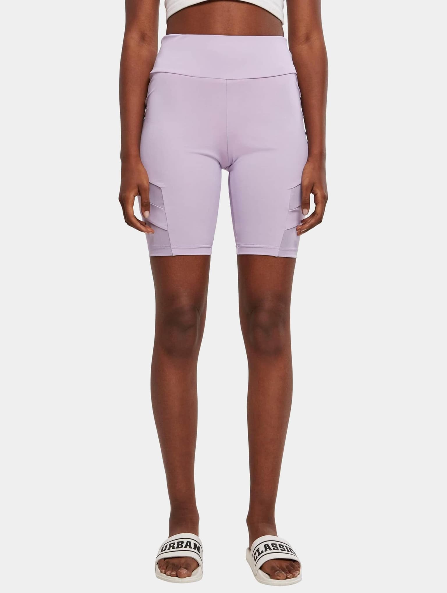 Urban Classics Ladies High Waist Tech Mesh Cycle Short – Bild 3