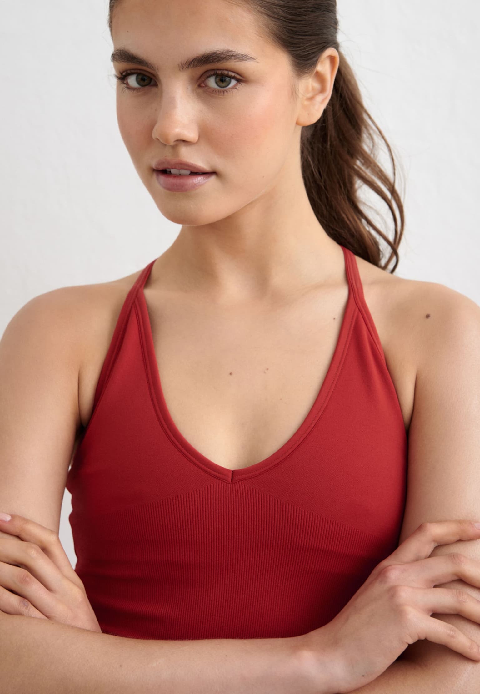 aimn Shape Seamless Deep Cut Dress – Bild 3