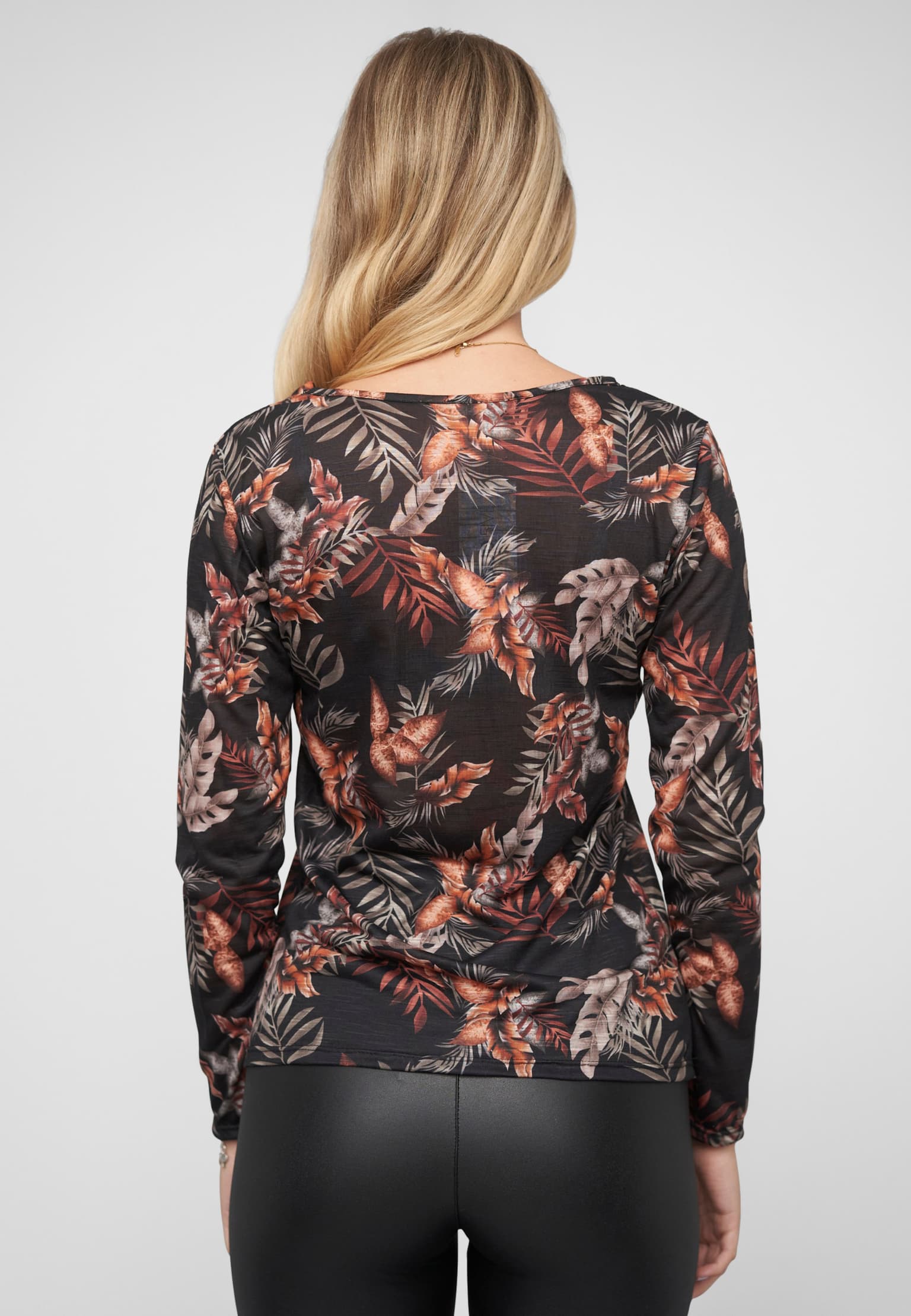 Cloud5ive LANGARM-SHIRT FLOWER PRINT – Bild 2
