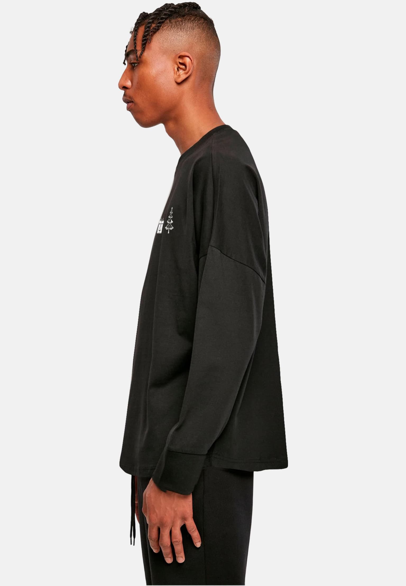 Merchcode Christmas Elements Longsleeve – Bild 3