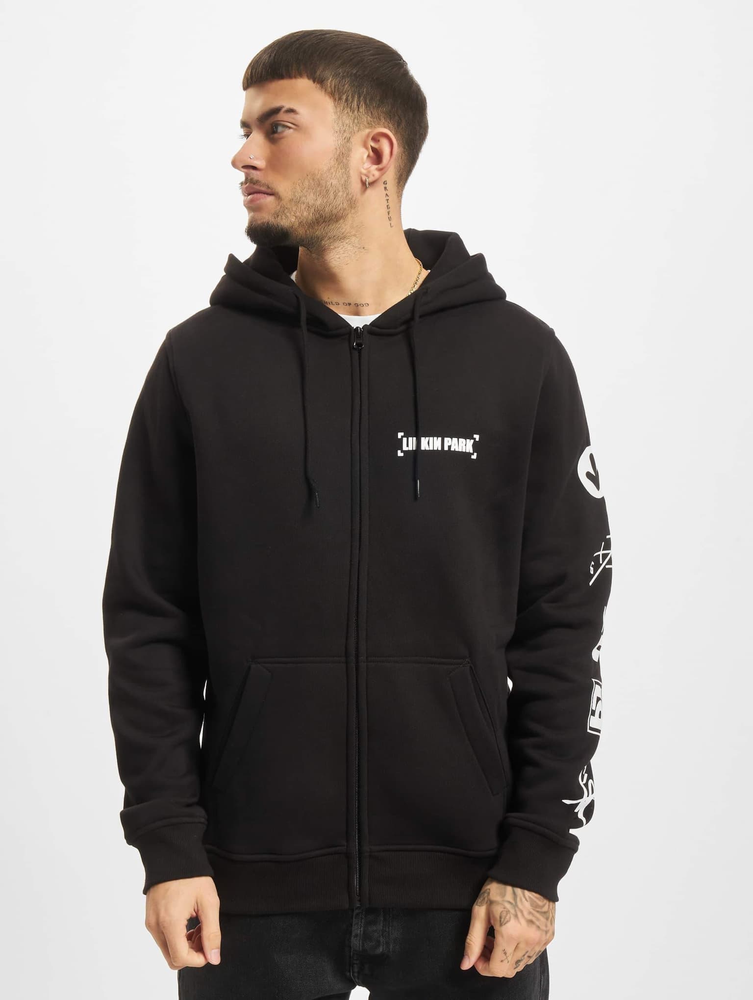 Merchcode Linkin Park Anniversary Logo Zip Hoody – Bild 3