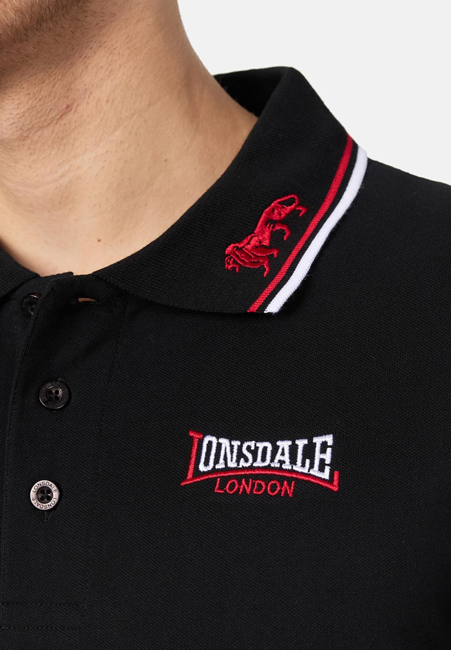 Lonsdale London Lion Poloshirt – Bild 3