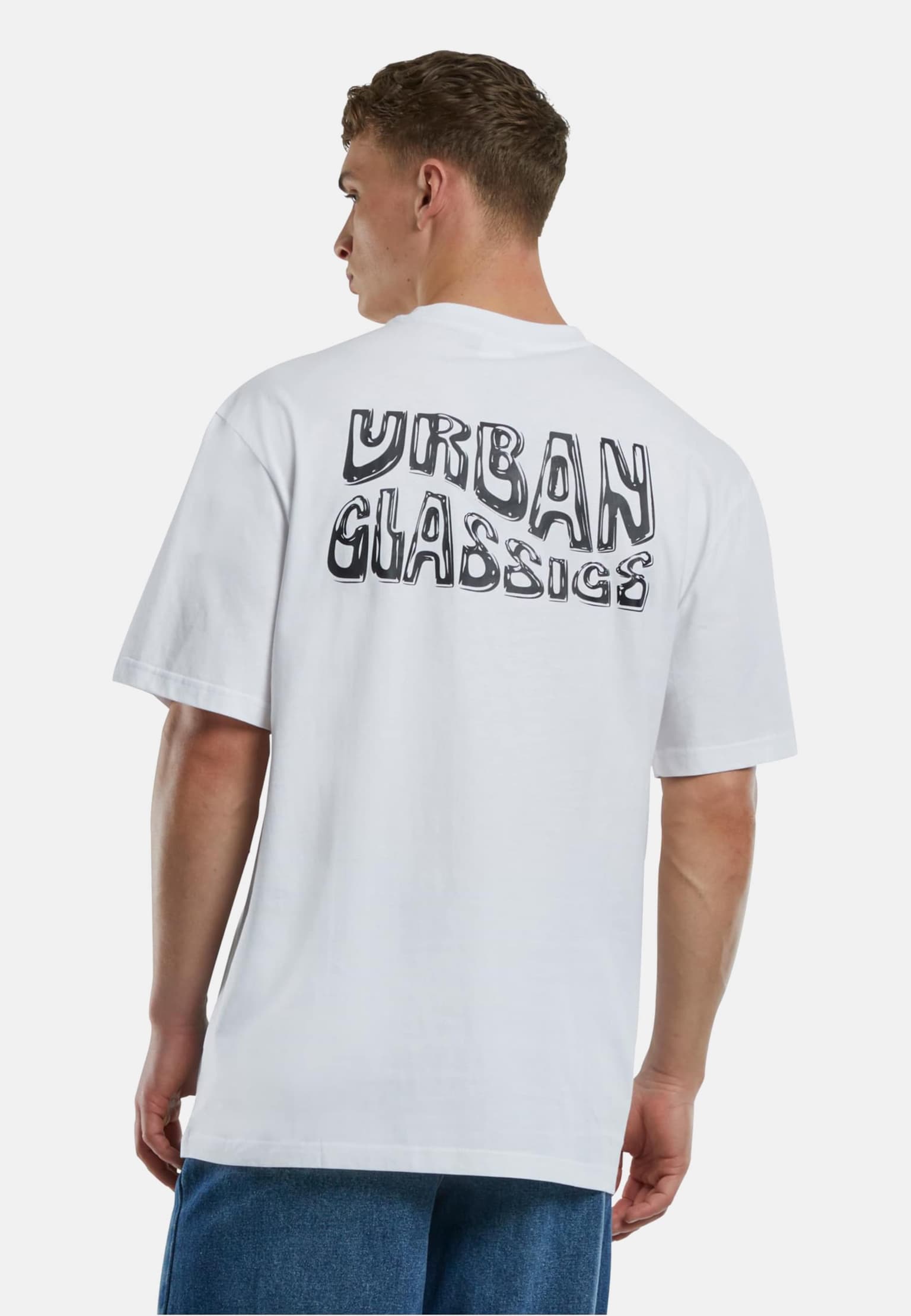 Urban Classics UC Shiny Logo Tall Tee – Bild 2