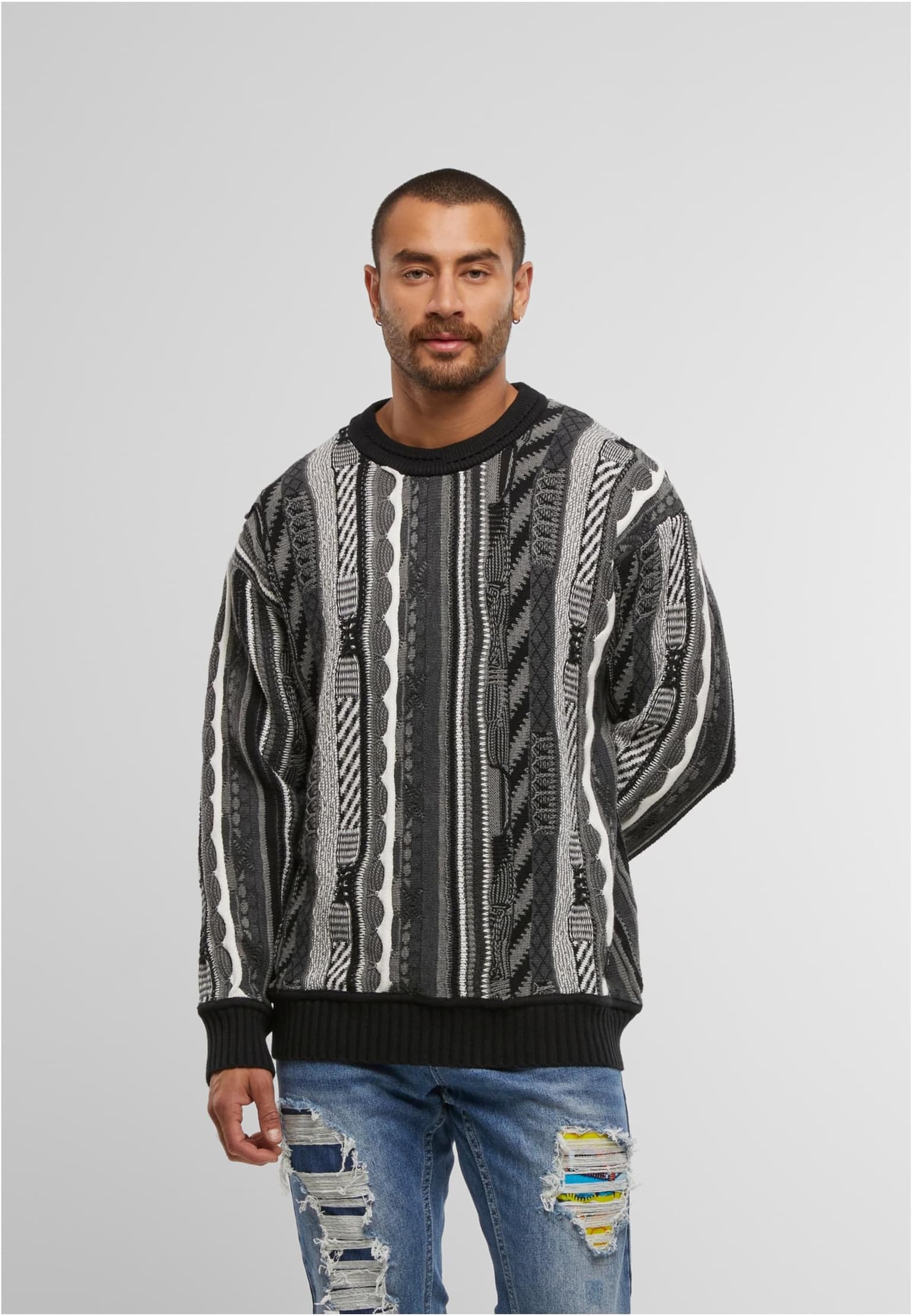 Colucci 3D Knit Sweater