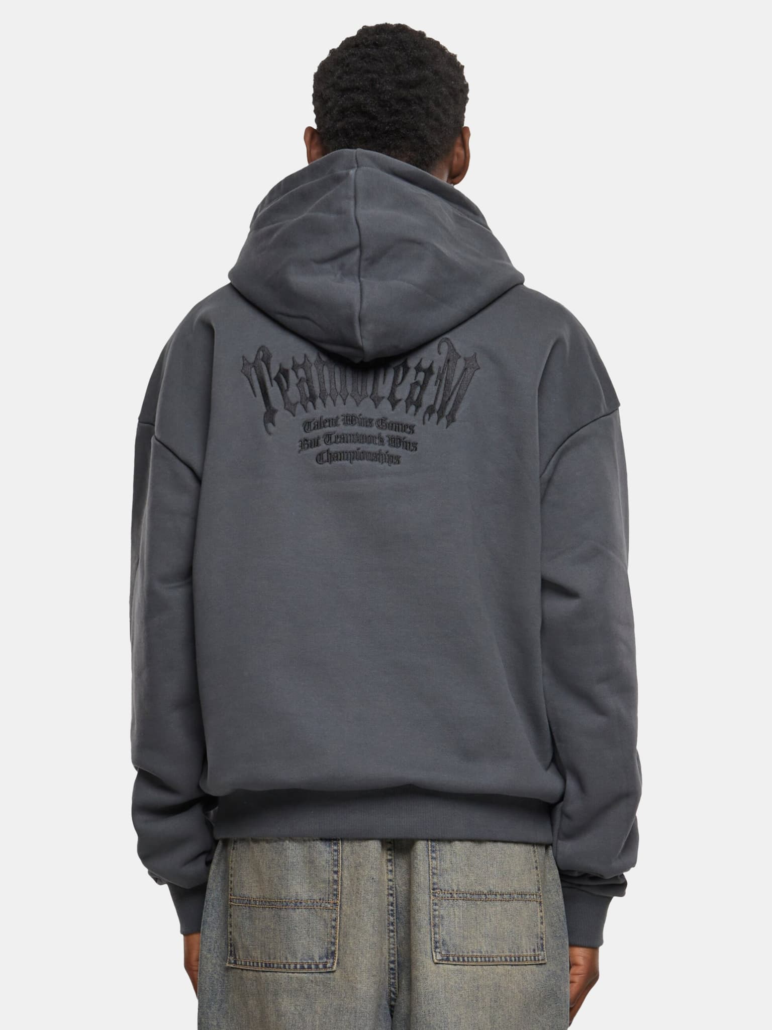 Mister Tee Upscale Teamdream Ultraheavy Oversize Hoodie – Bild 2