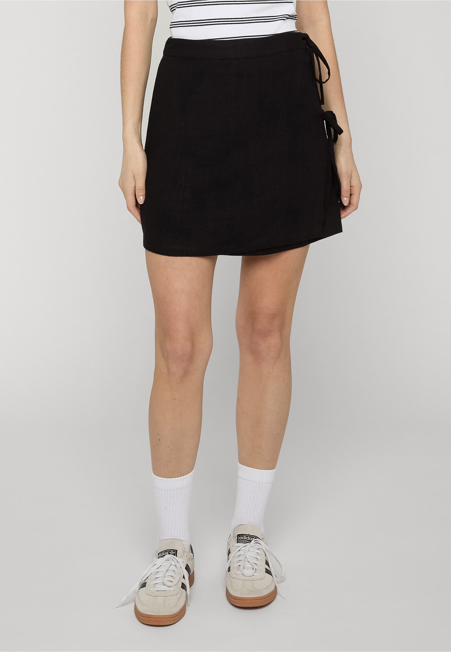 Noisy May NMLEILANI NW SHORT TIE SKIRT WVN FWD