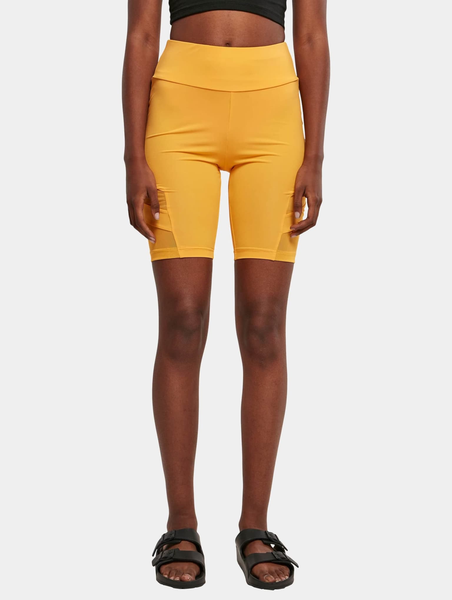 Urban Classics Ladies High Waist Tech Mesh Cycle Short – Bild 3