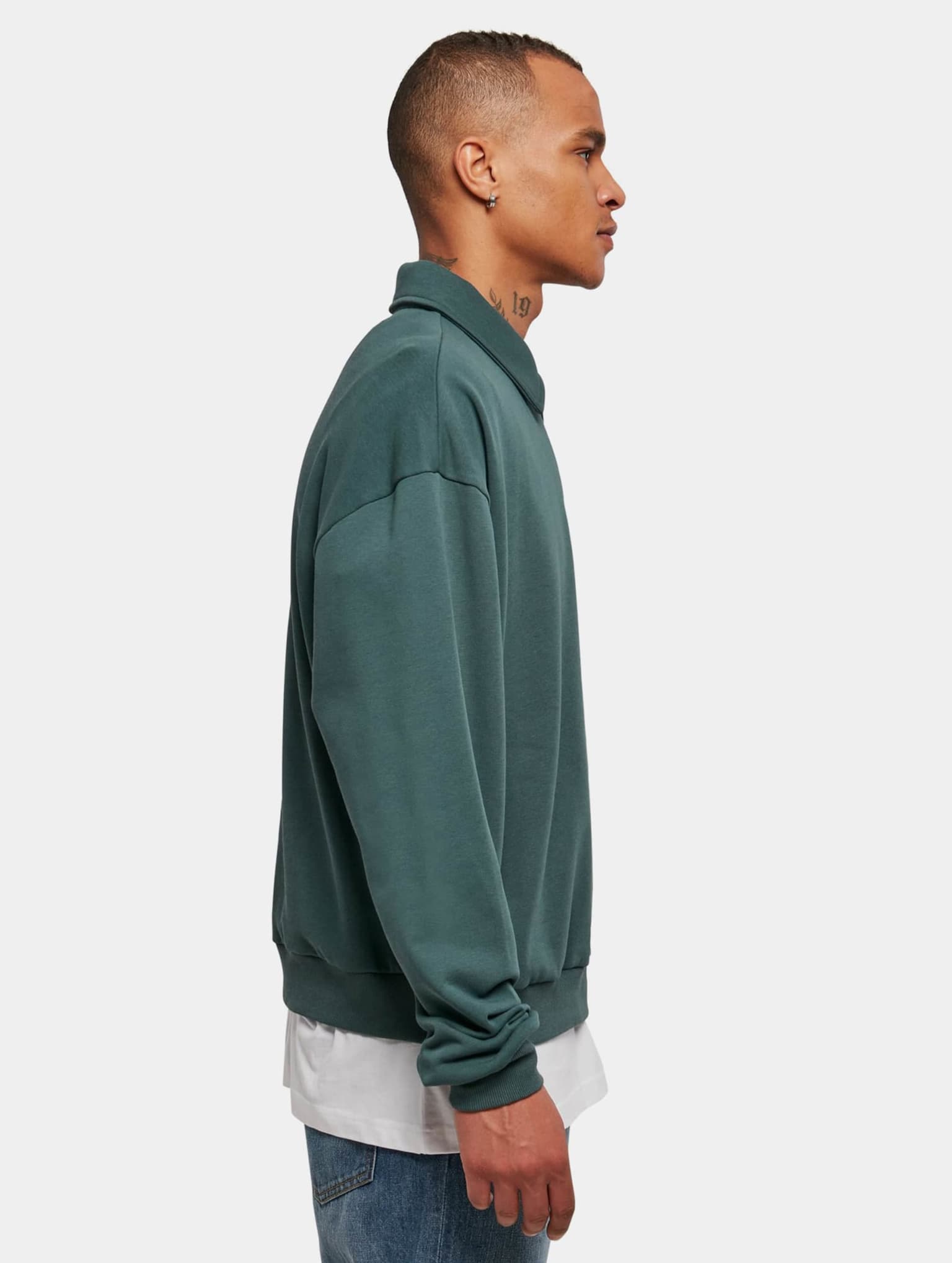 Urban Classics Shirt Collar Crew – Bild 4