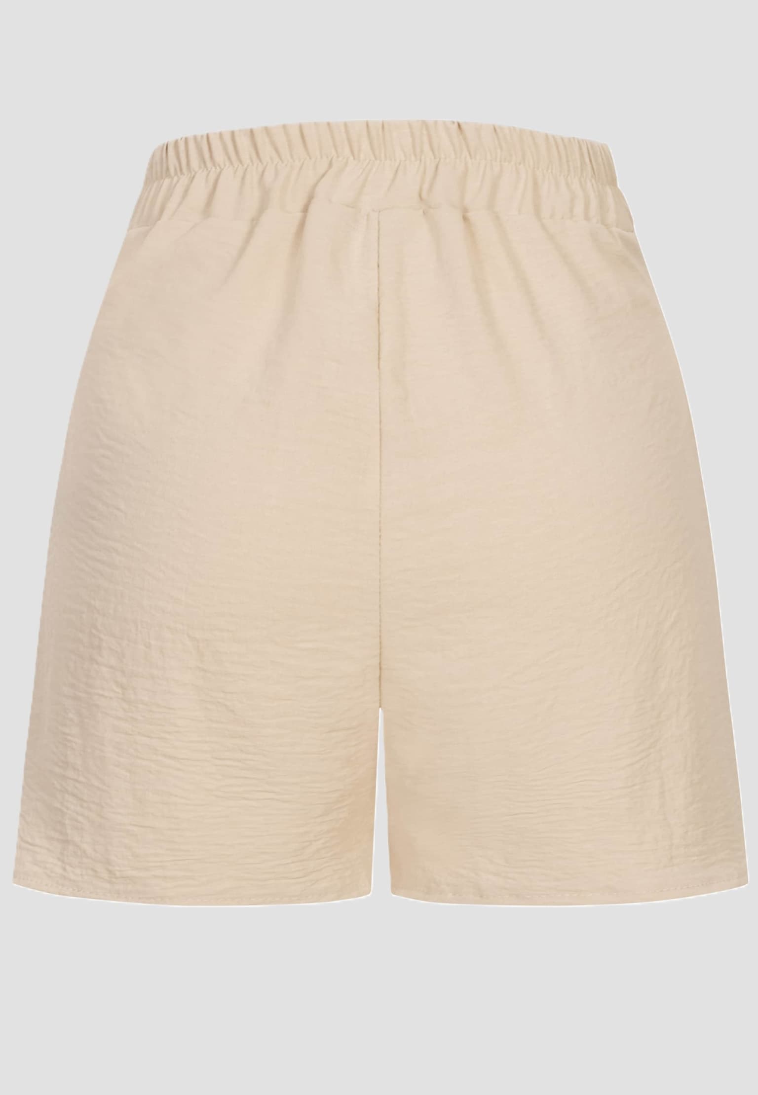 Cloud5ive Damen Short mit Deko-Bindegürtel u Elastikbund – Bild 4
