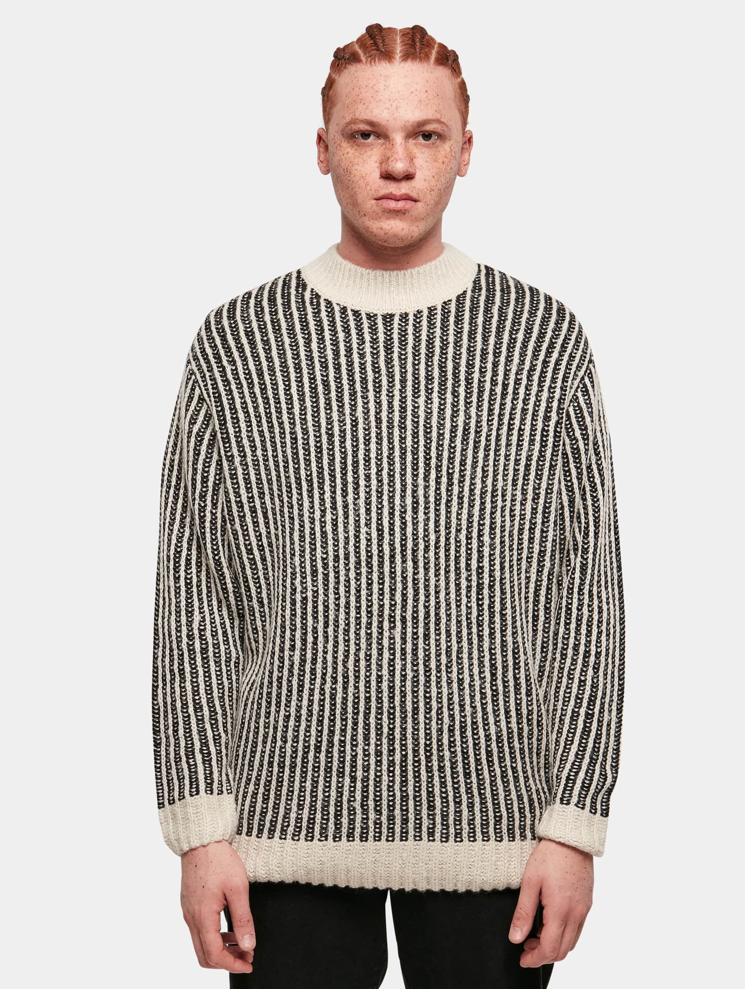 Urban Classics Oversized Two Tone Sweater
