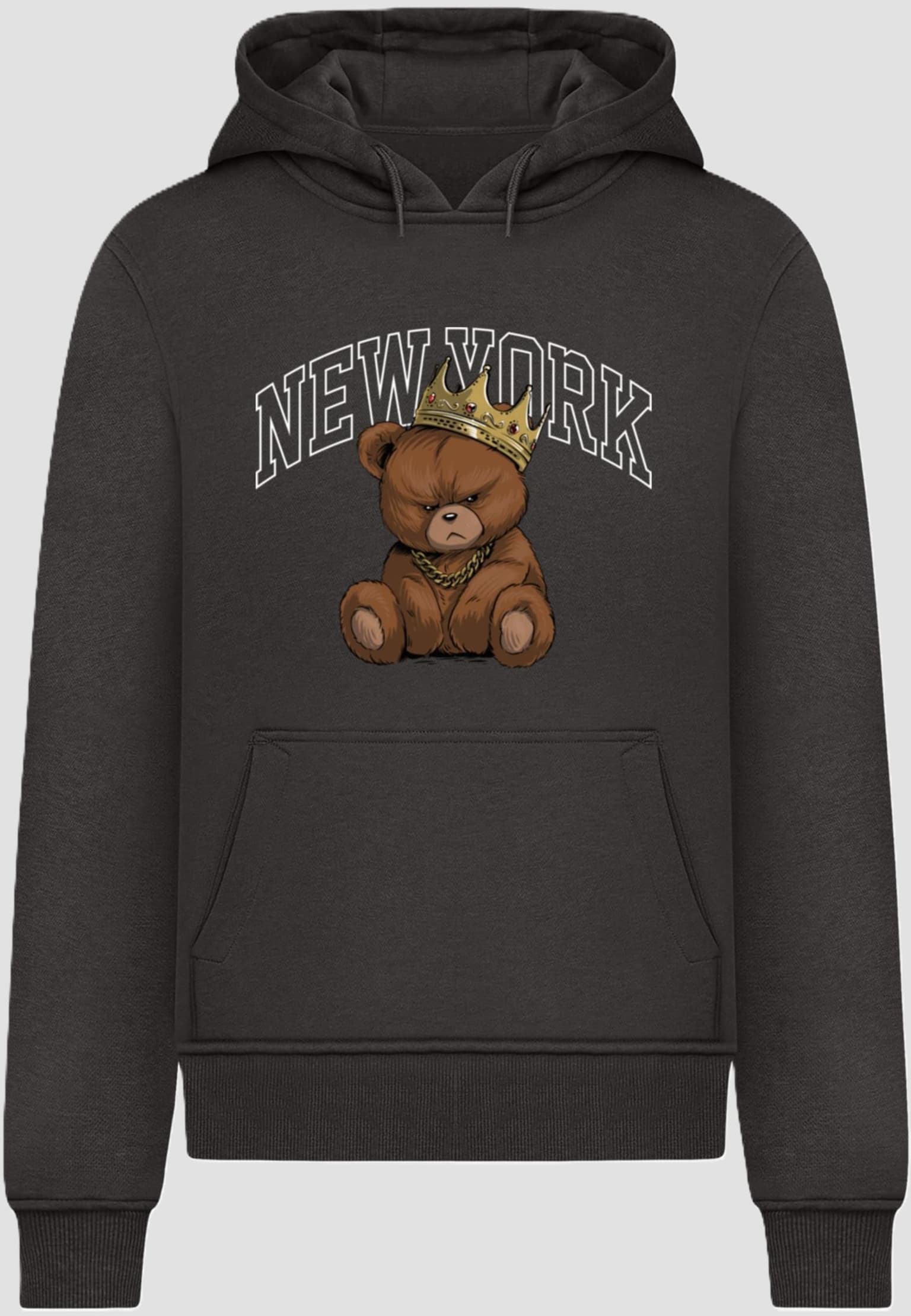 Mister Tee NY Crowned Bear Hoody – Bild 3