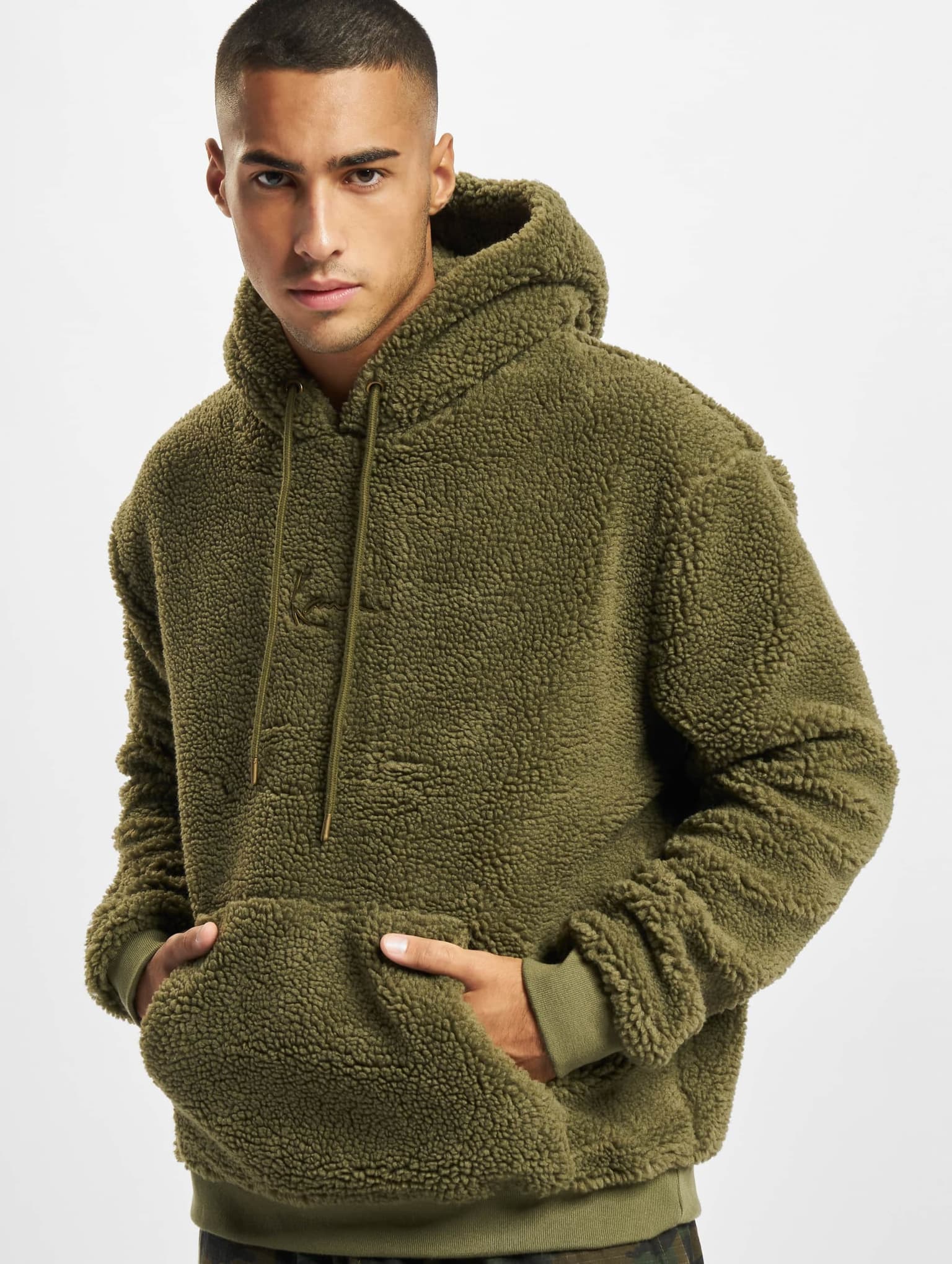 Karl Kani KM213-064-1 Small Signature Teddy Hoodie