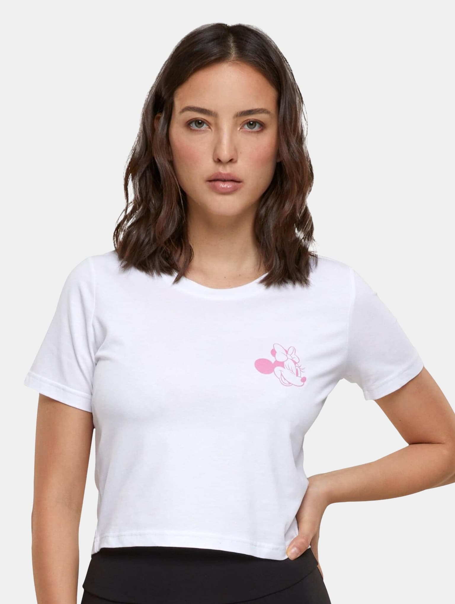Merchcode Ladies Minnie Mouse Wink Tee