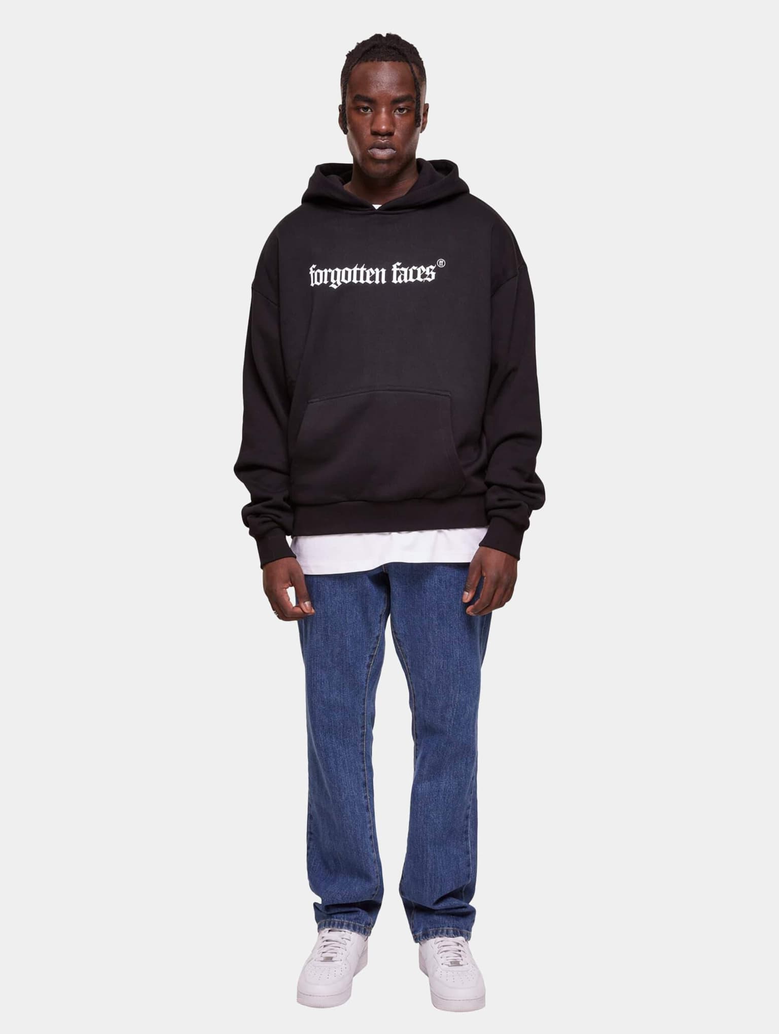 Forgotten Faces FOF Logo Ultra Heavy Cotton Box Hoody – Bild 4