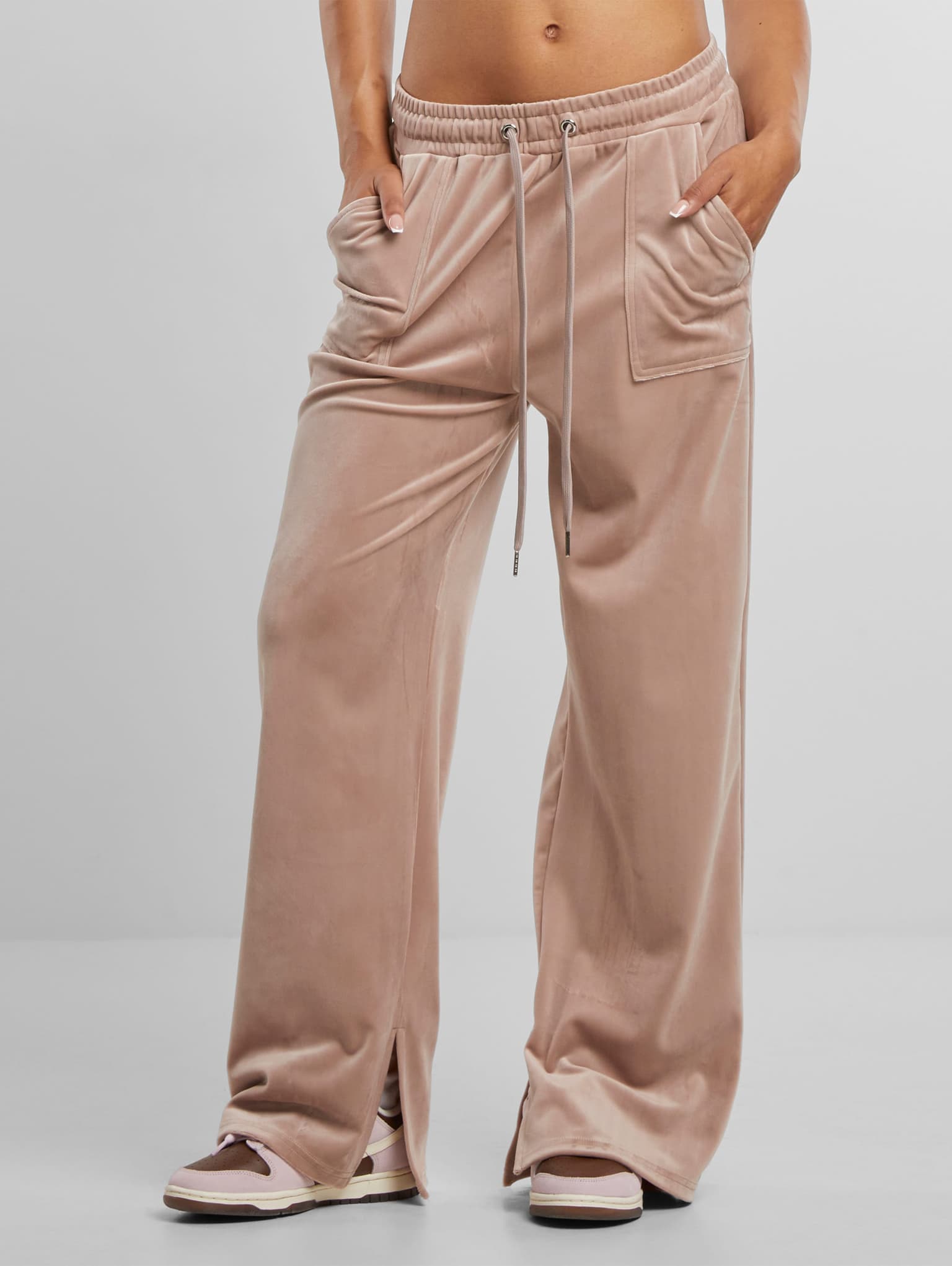 Urban Classics Ladies Velvet Sweatpants