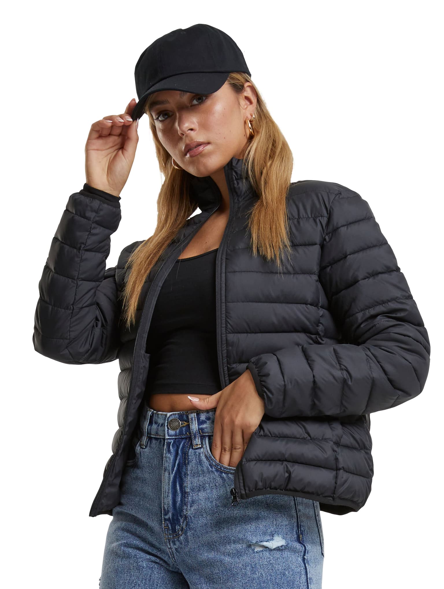 Urban Classics Ladies Ultra Light Puffer Jacket – Bild 3