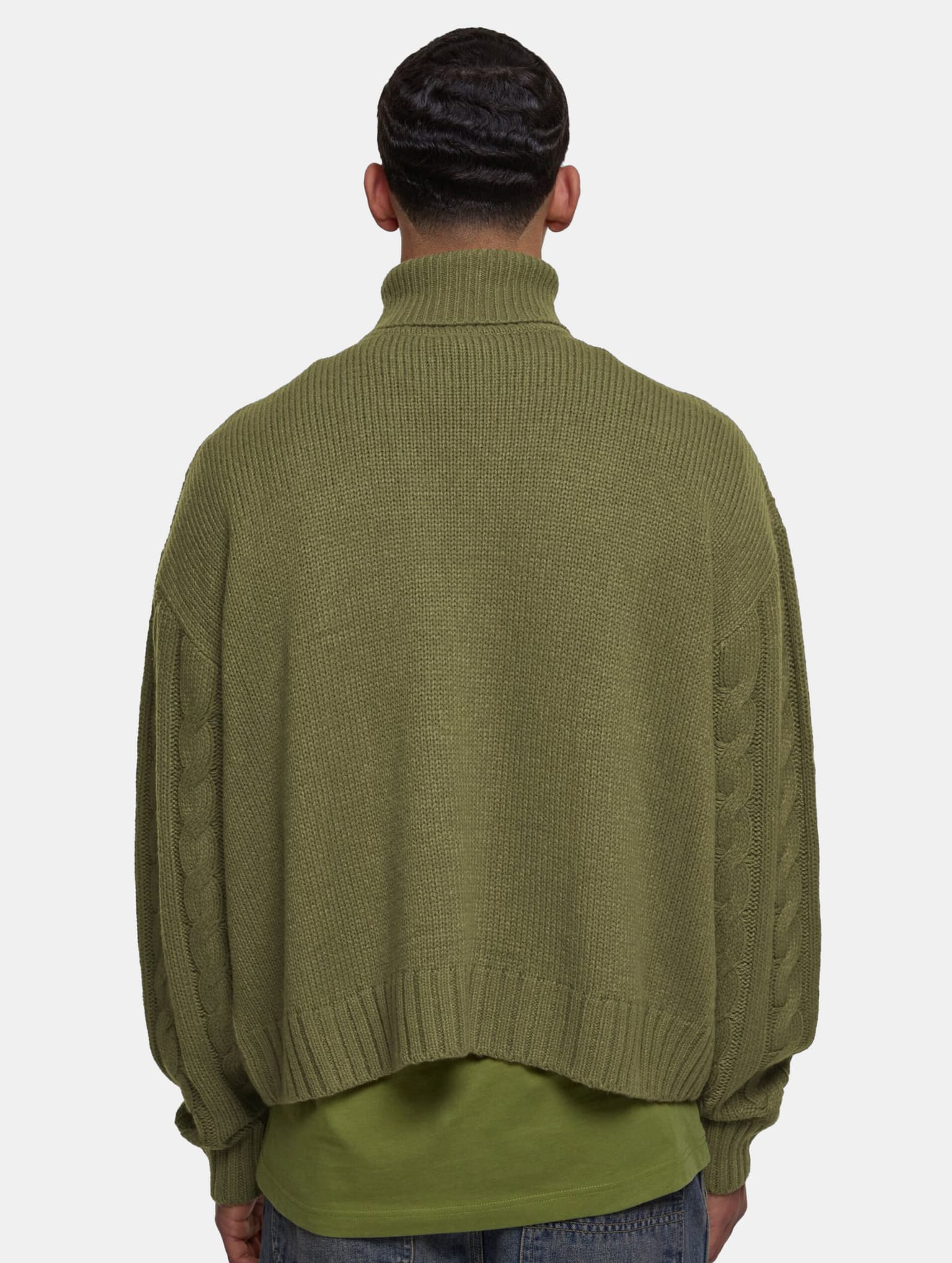 Urban Classics Boxy Roll Neck Sweater – Bild 2