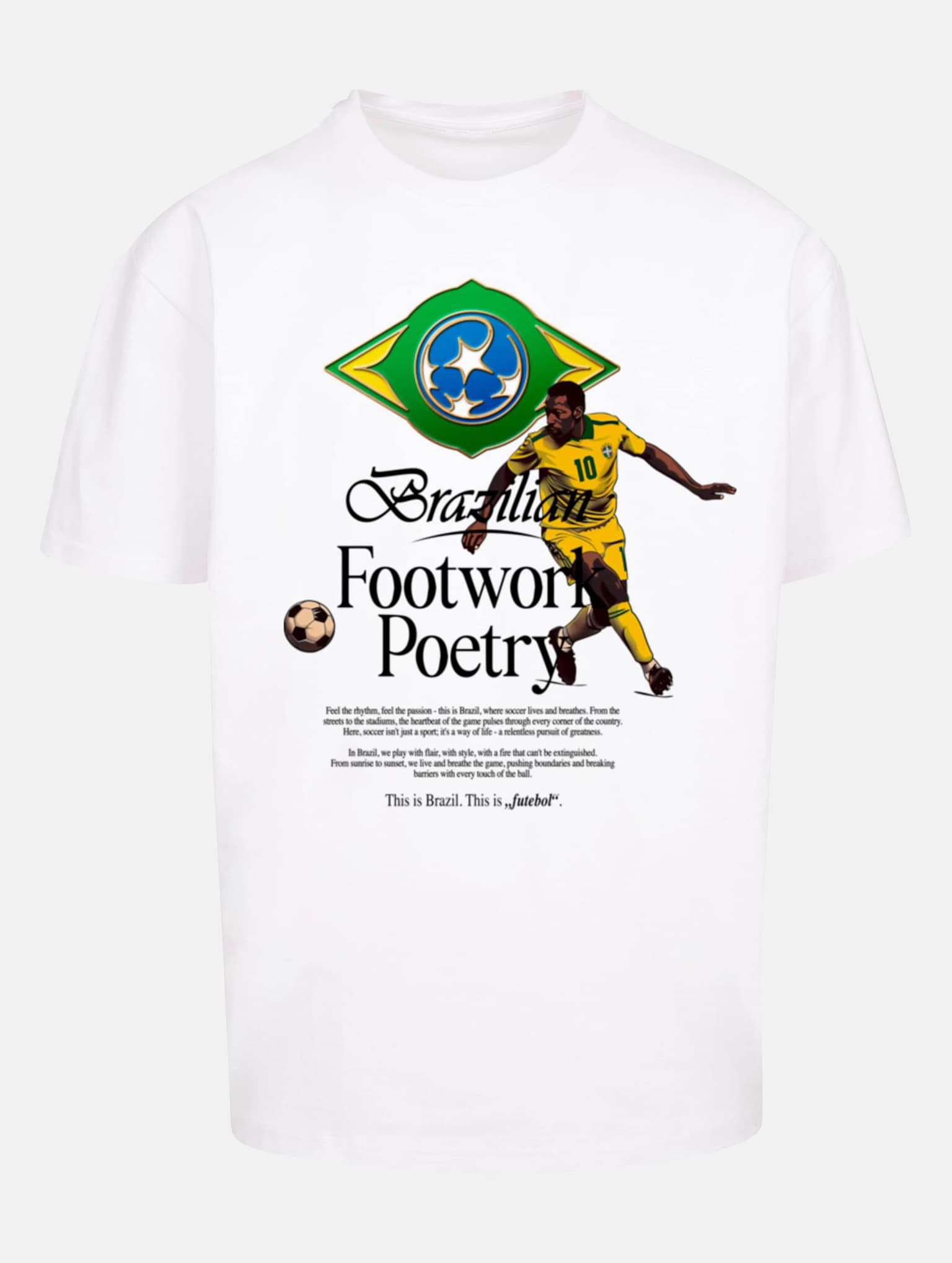 Mister Tee Upscale Footwork Poetry Oversize – Bild 3