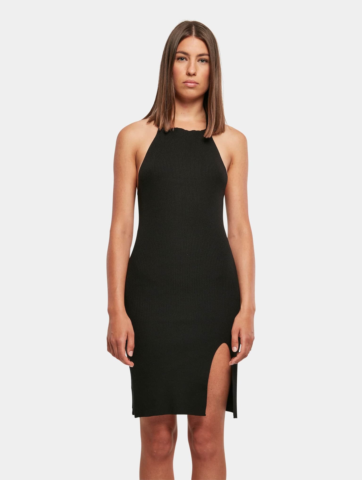 Urban Classics Ladies Rib Knit Neckholder Dress – Bild 3