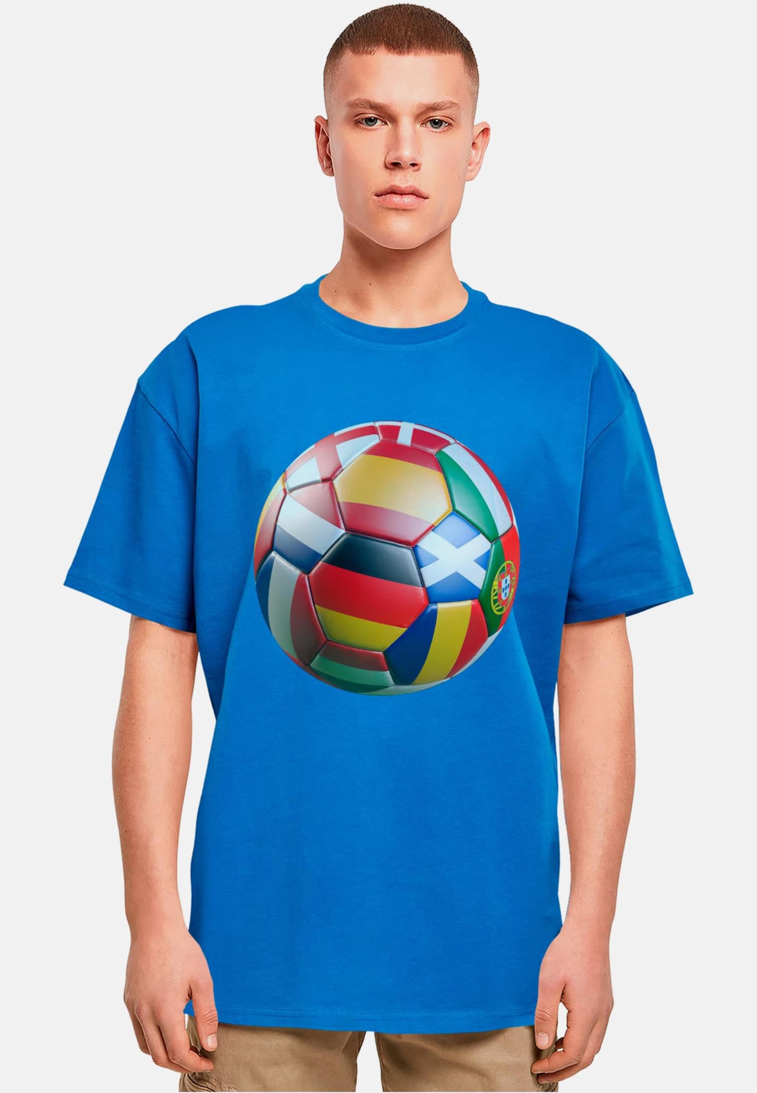 Mister Tee Upscale Football's Coming Home Europe Tour Oversize