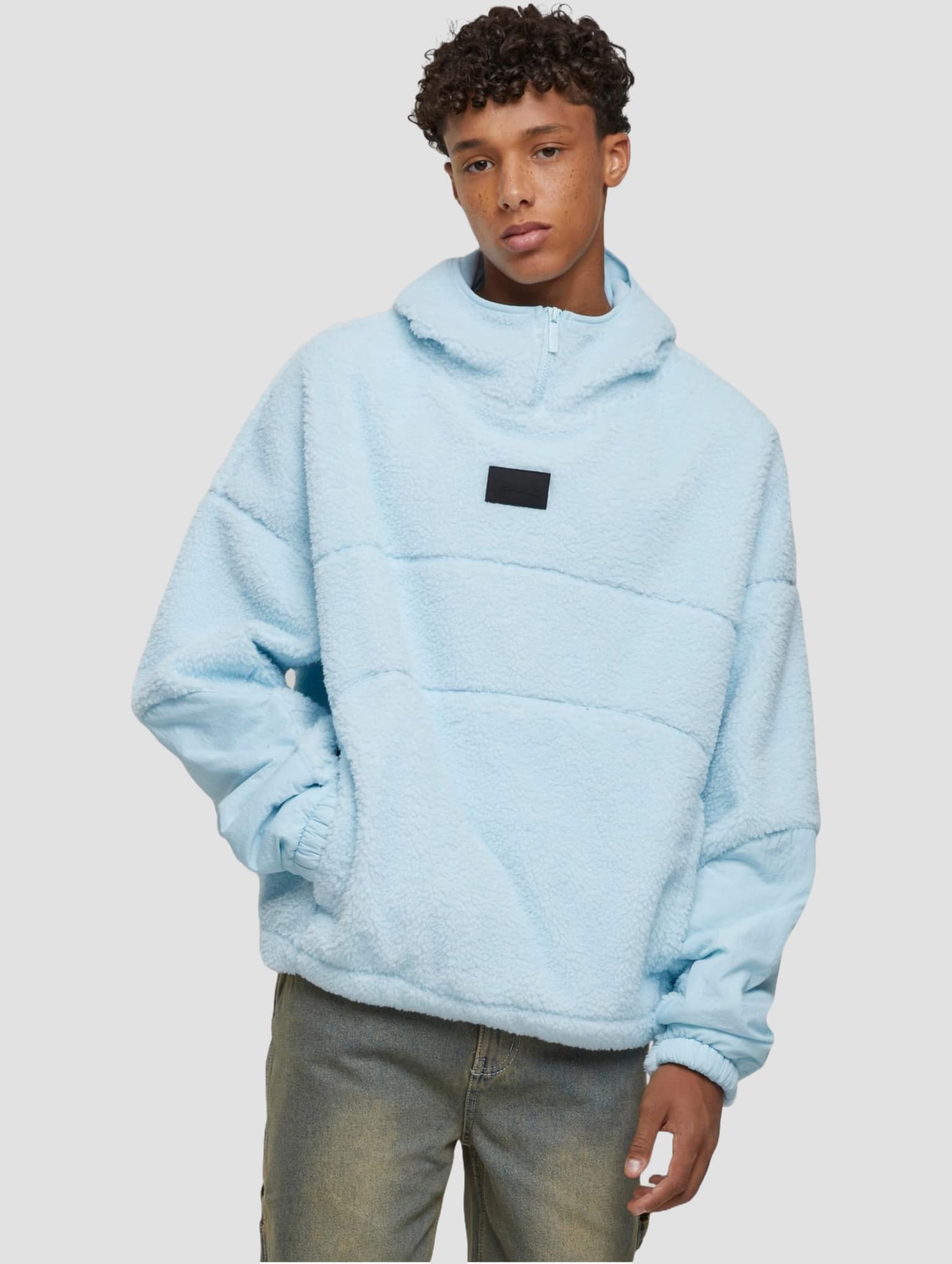 Karl Kani Metal Signature Teddy Hoodie