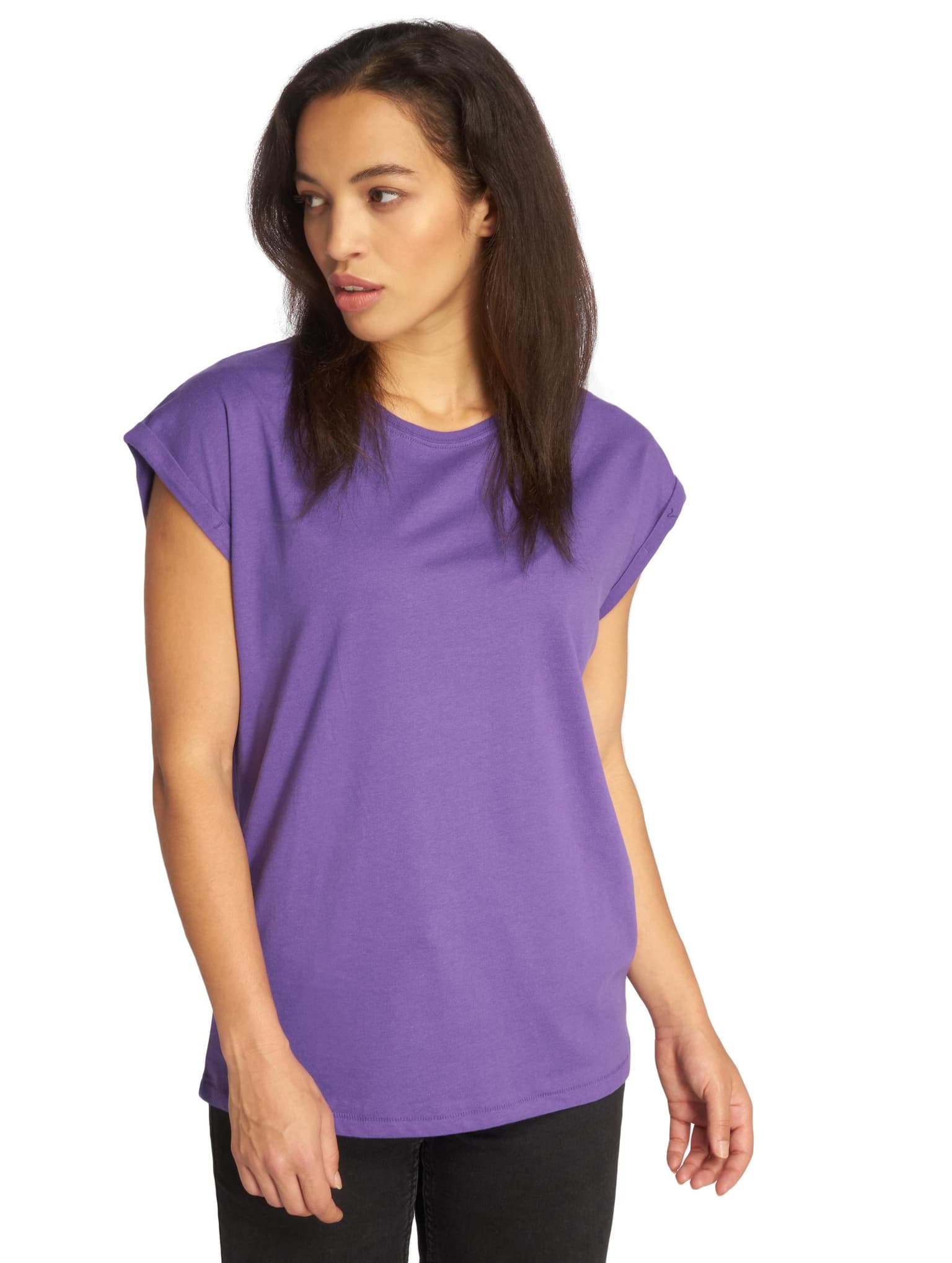 Urban Classics Ladies Extended Shoulder Tee – Bild 4
