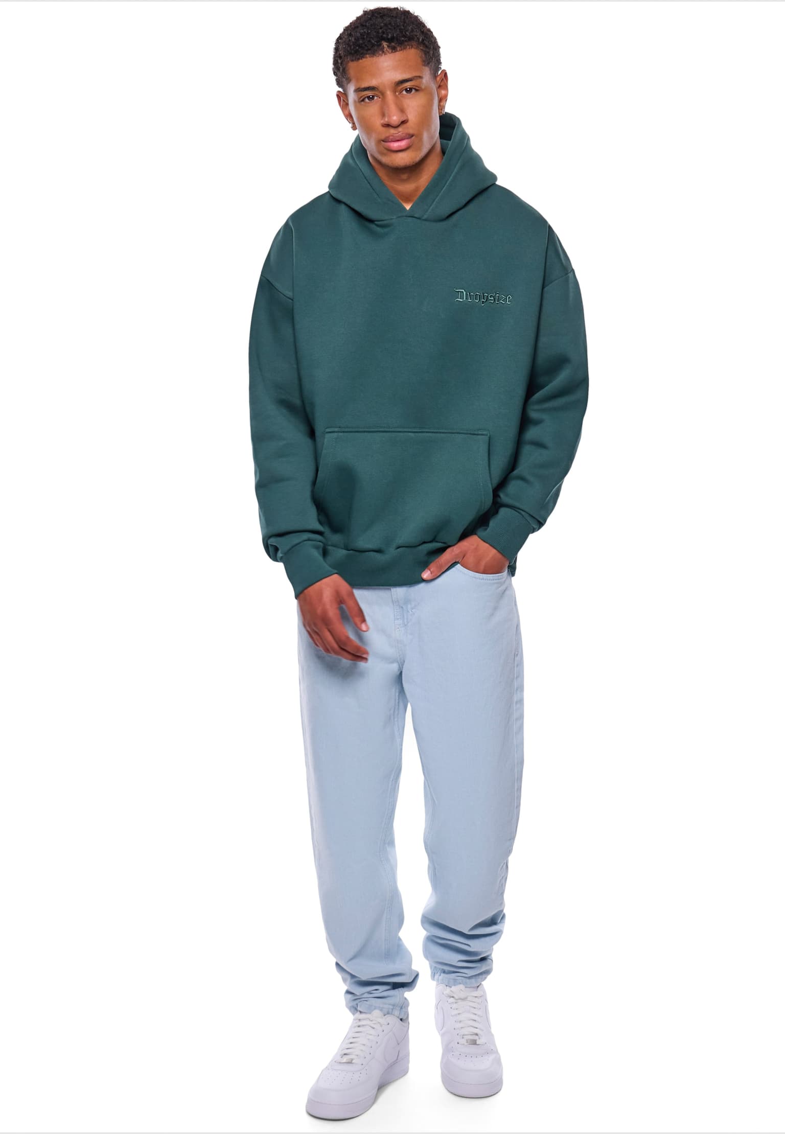 Dropsize HEAVY OVERSIZE EMBO HOODIE – Bild 3