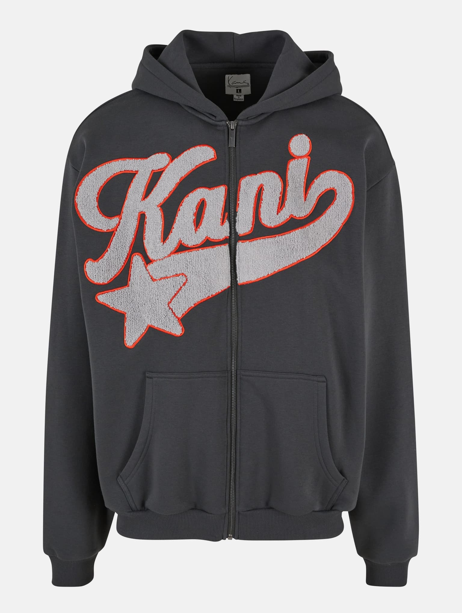 Karl Kani Star Logo OS Full Zip Hoodie – Bild 3