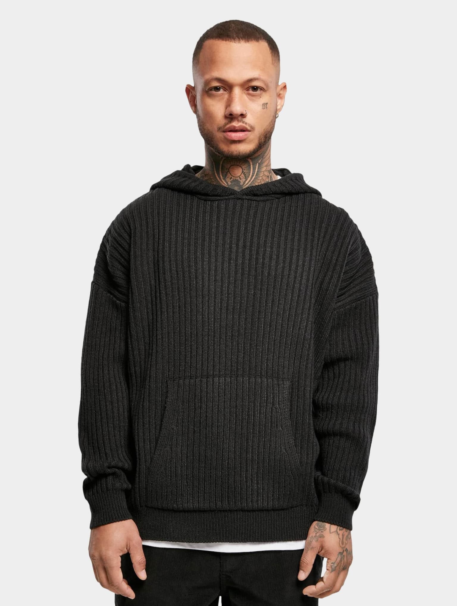 Urban Classics Knitted Hoody – Bild 3