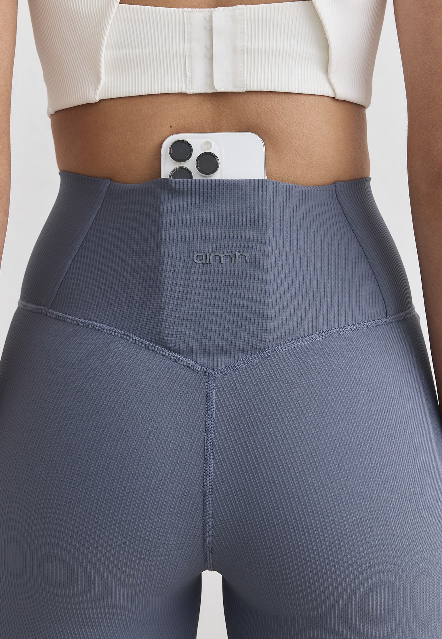 aimn Ribbed Performance Tights – Bild 4