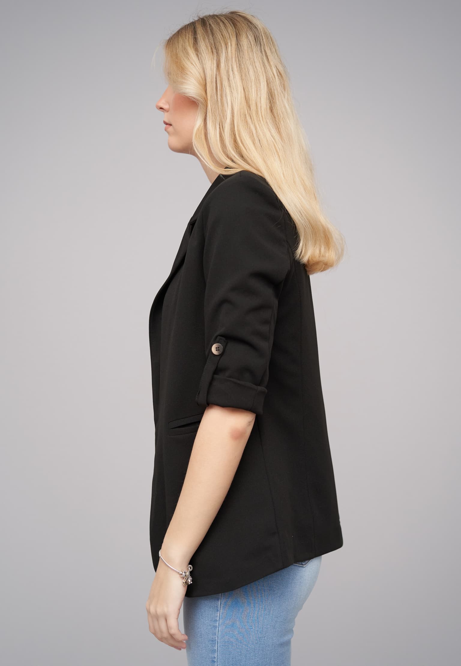 Cloud5ive Turn-Up 3/4 Sleeve Blazer – Bild 3