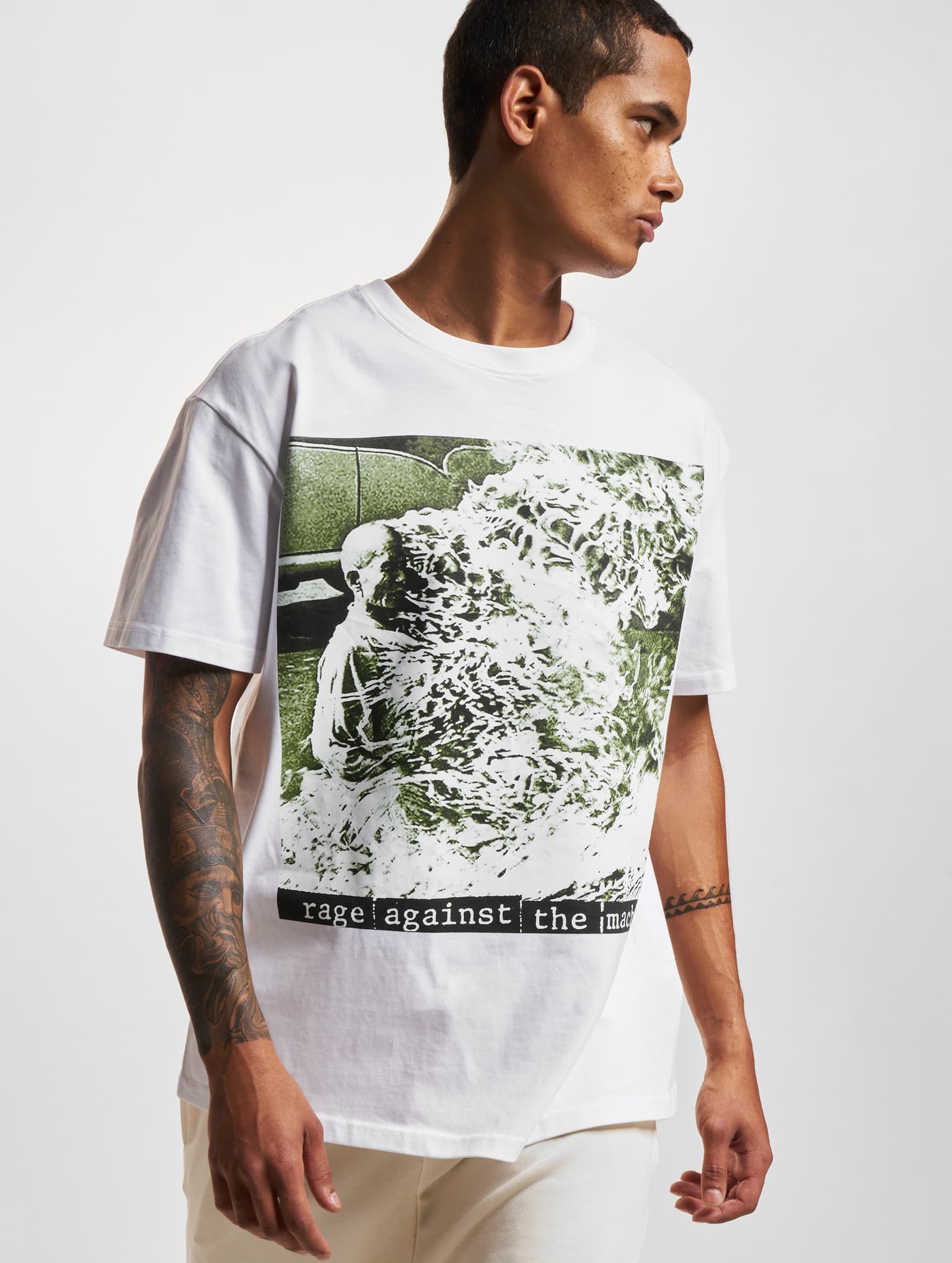 Mister Tee Upscale Rage Against the Machine Oversize – Bild 2