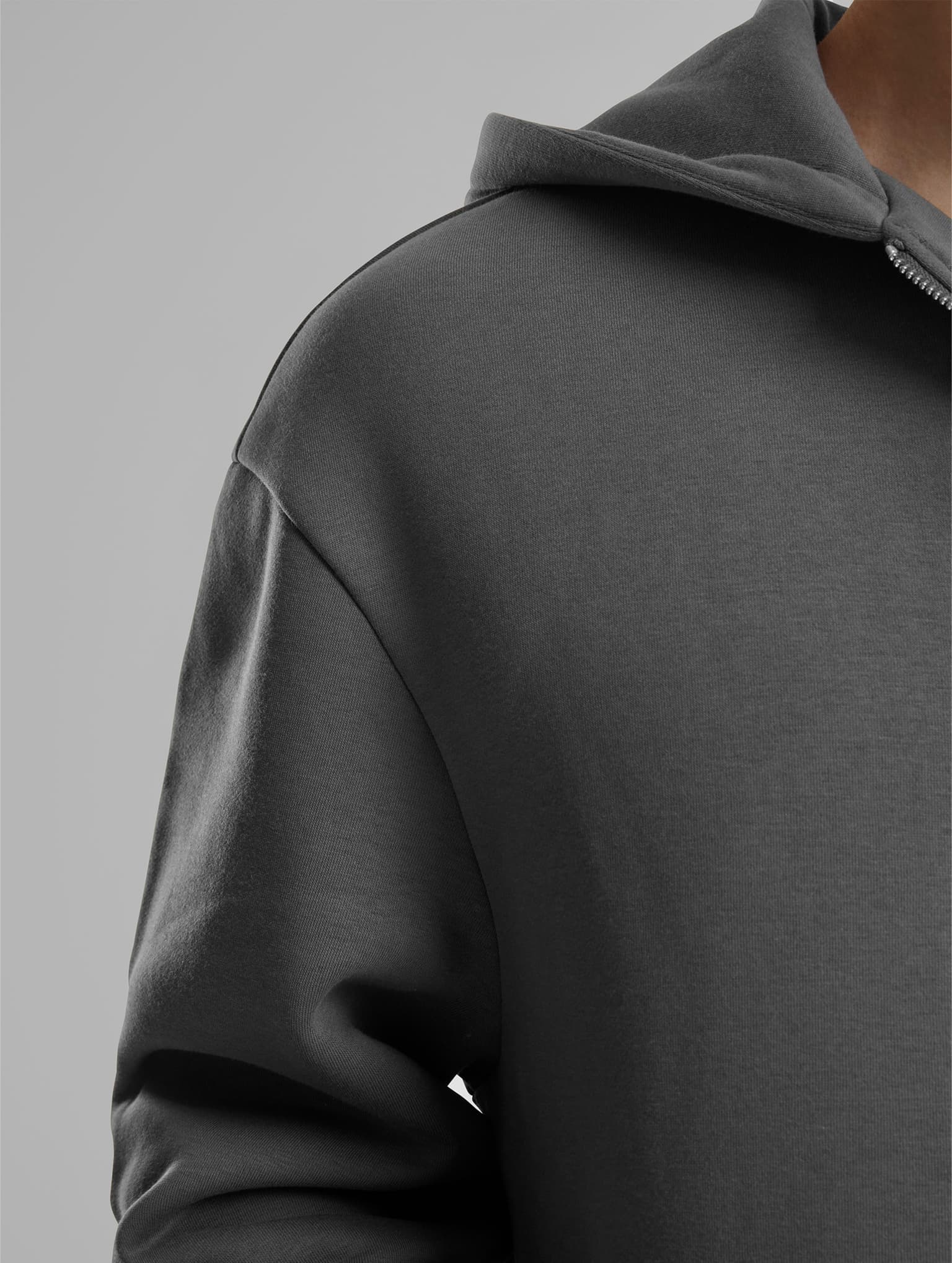 Urban Classics Fluffy Zip Hoodie – Bild 4