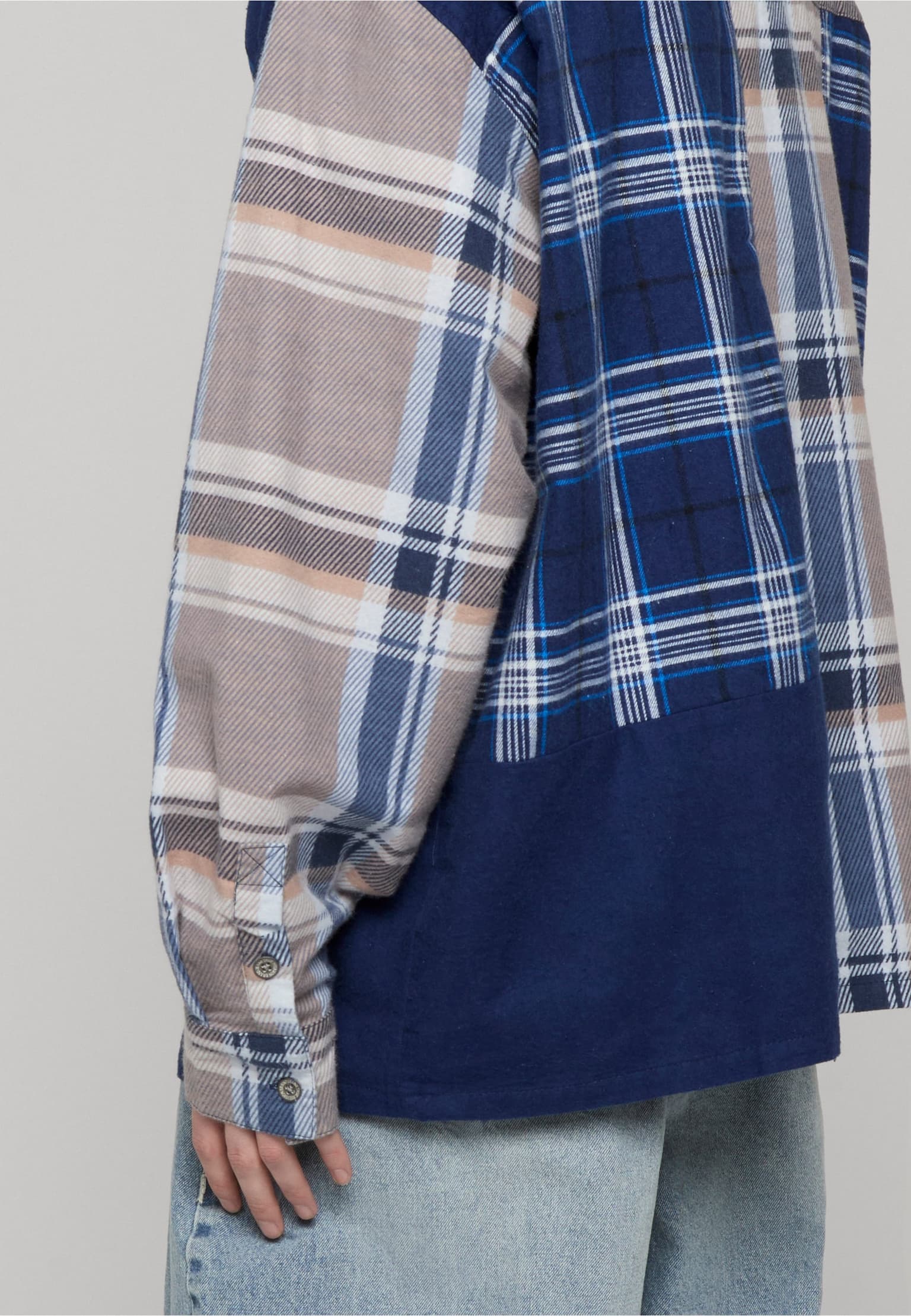 True Religion LS INDIGO PRINTED FLANNEL SHIRT – Bild 4