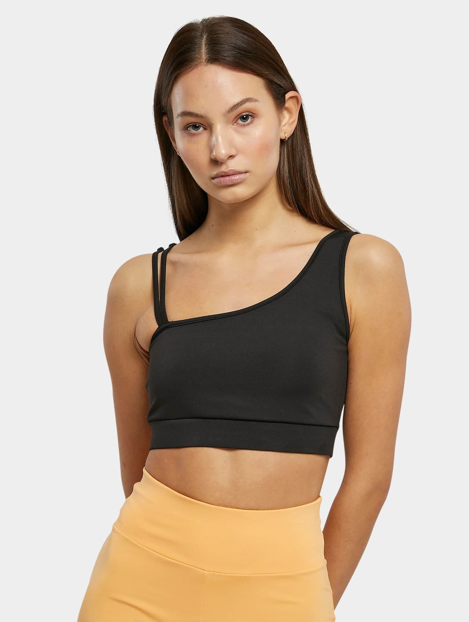 Urban Classics Ladies Essentials Asymmetrical Bra