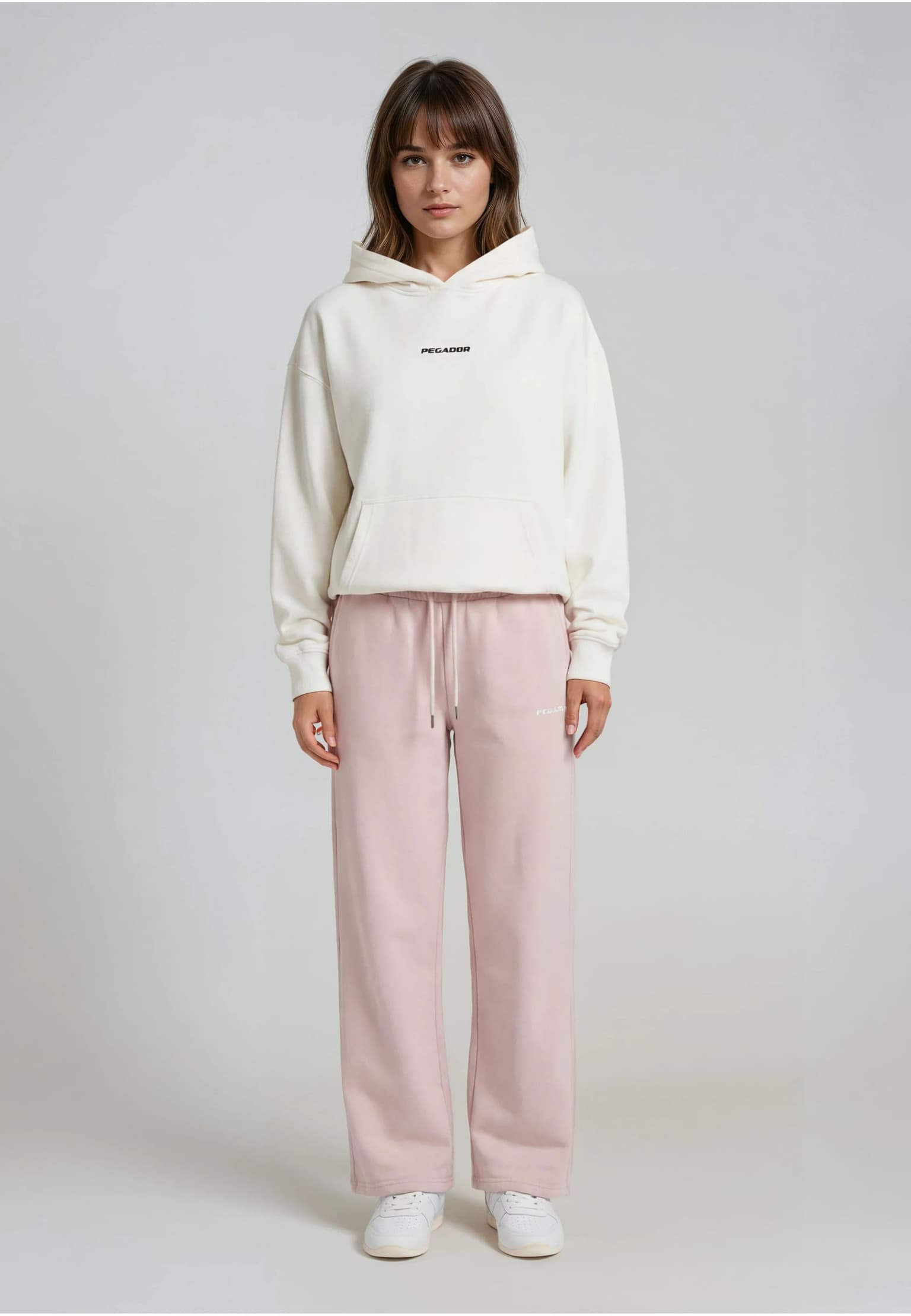 PEGADOR Clarita Logo Oversized Hoodie – Bild 3