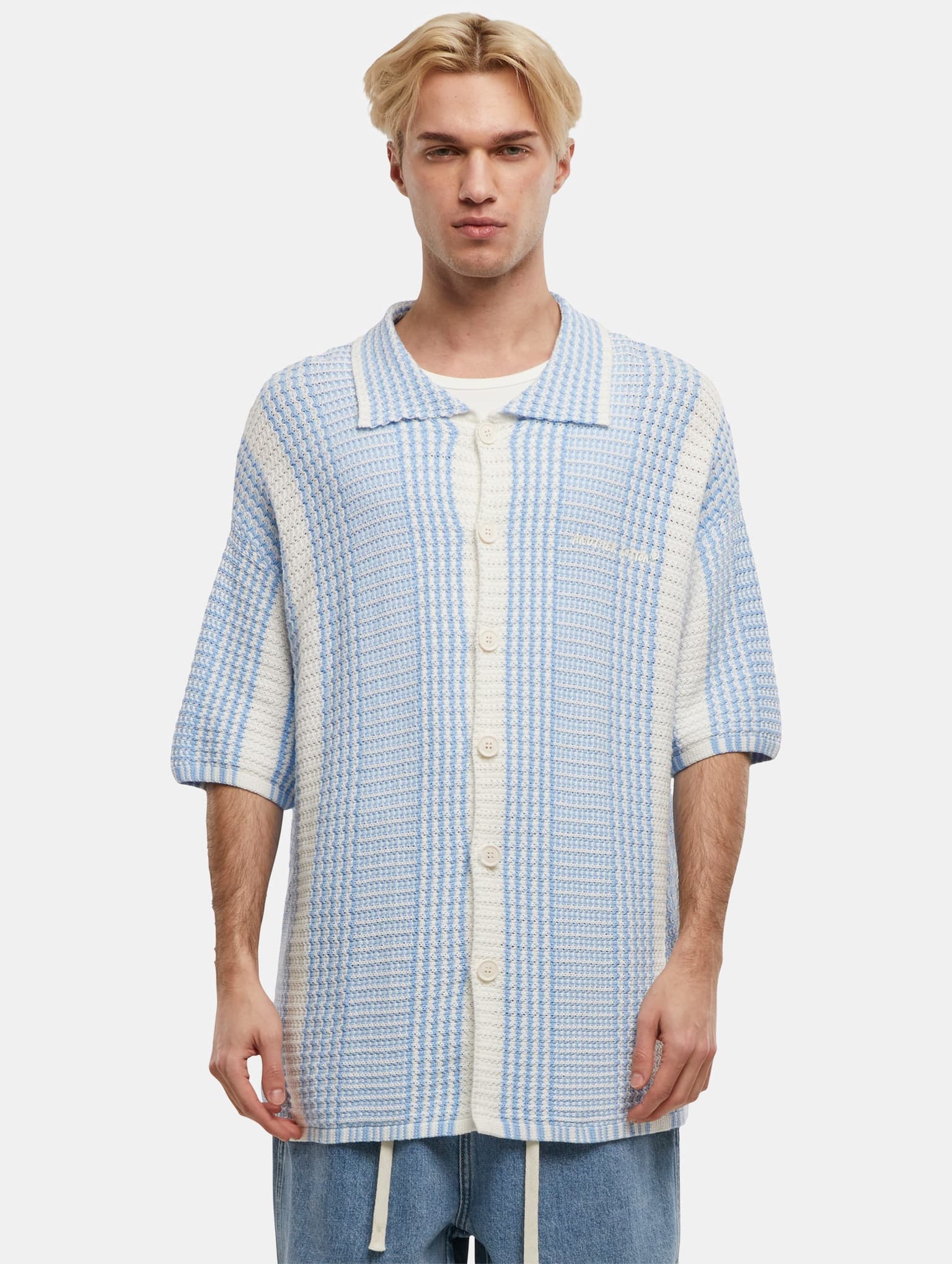 Another Cotton Lab Oversized Mesh Knit Summer Shirt – Bild 3