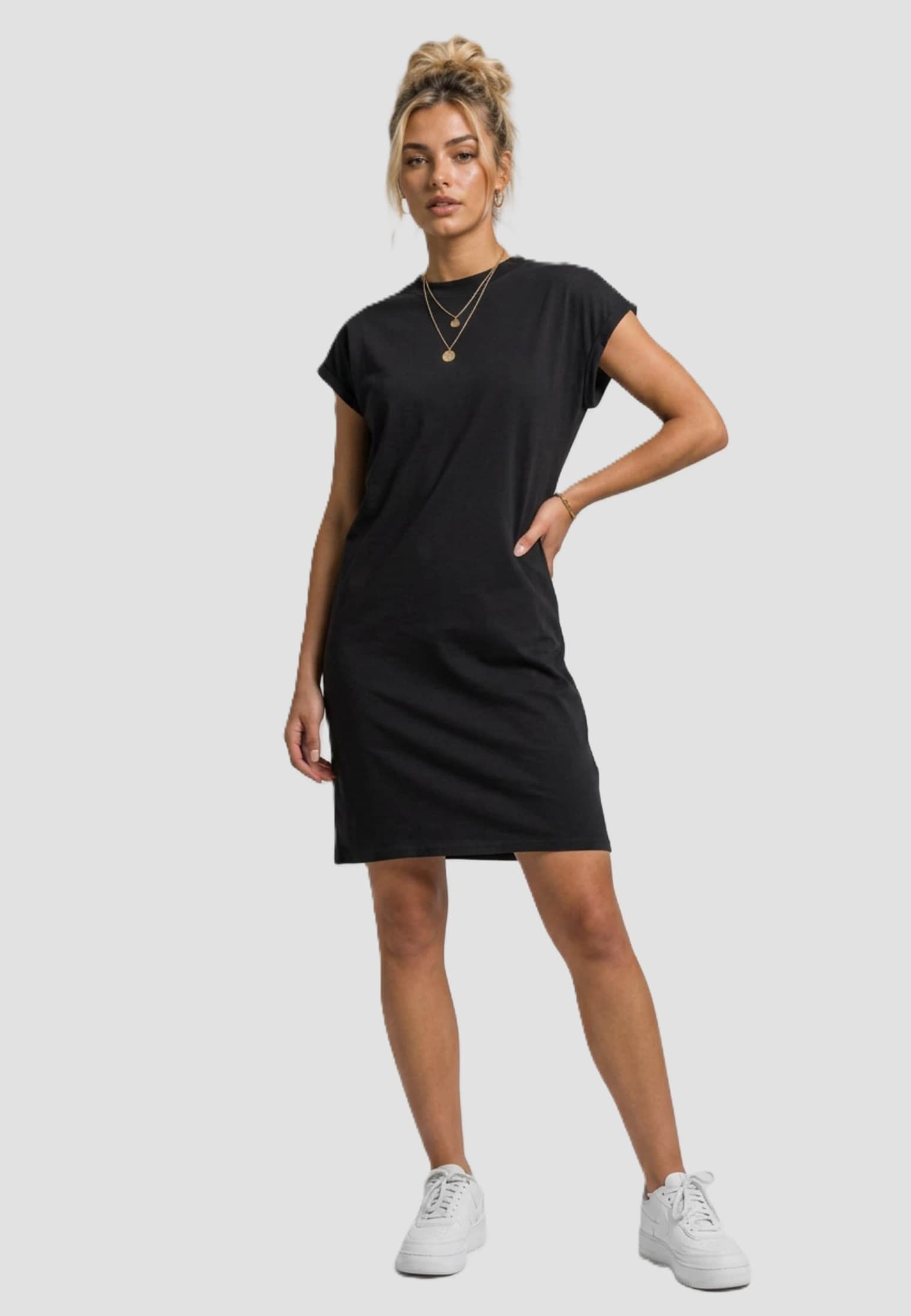 Urban Classics Ladies Turtle Extended Shoulder Dress