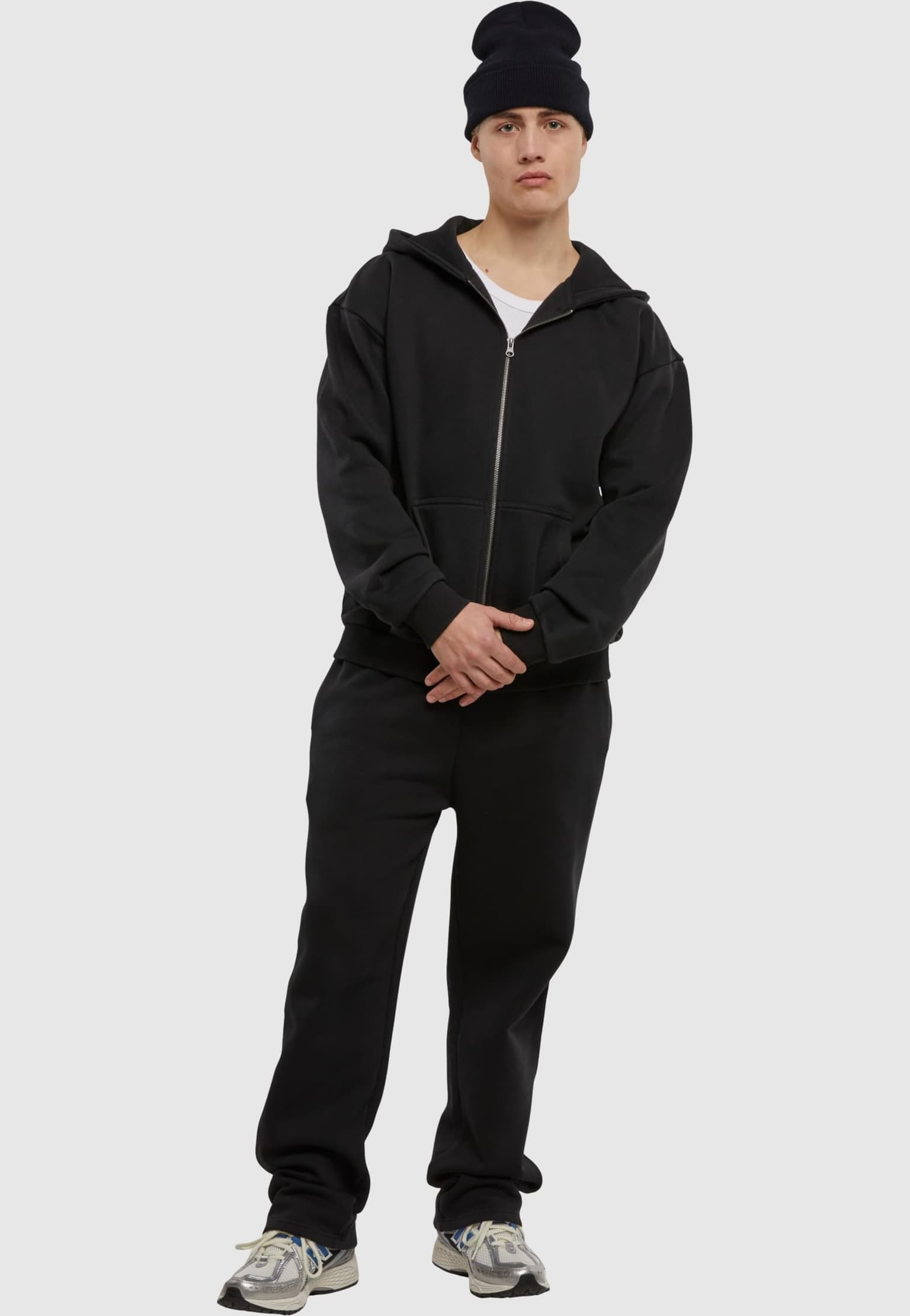 Urban Classics Vintage Heavy Zip Hoodie – Bild 4
