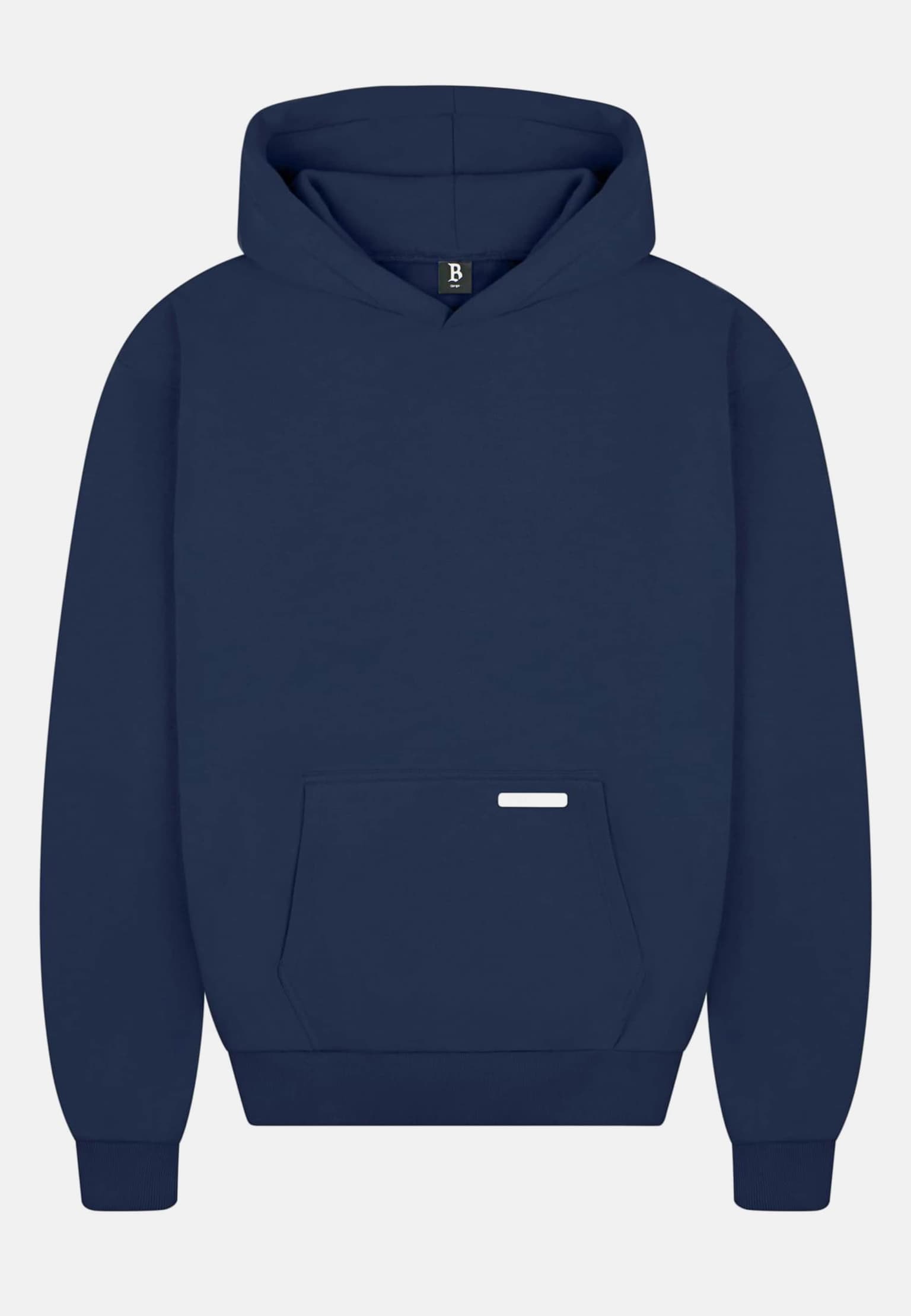 Dropsize Bazix Republiq Super Heavy Blank Hoodie – Bild 2