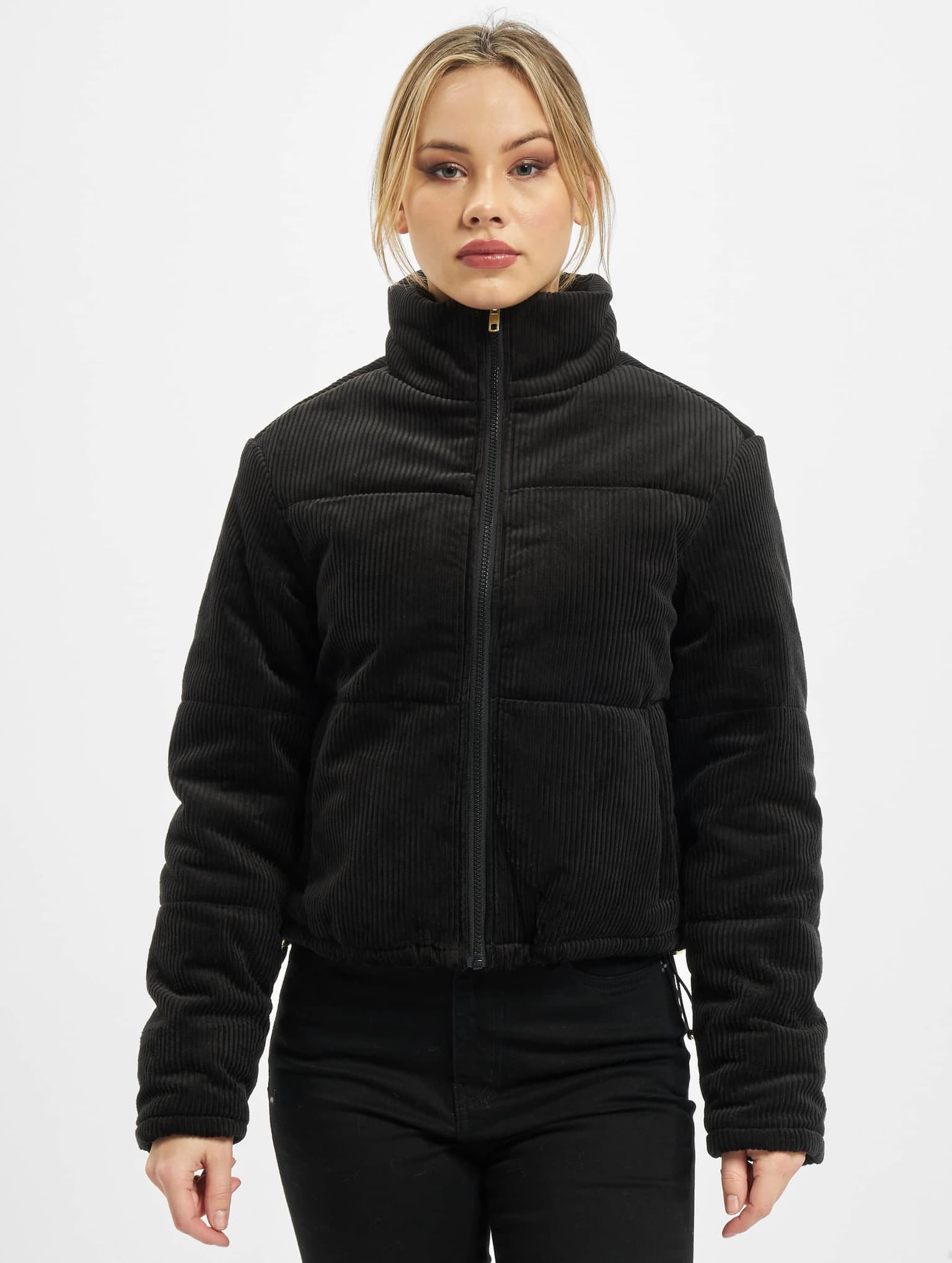 Urban Classics Ladies Corduroy Puffer Jacket – Bild 3