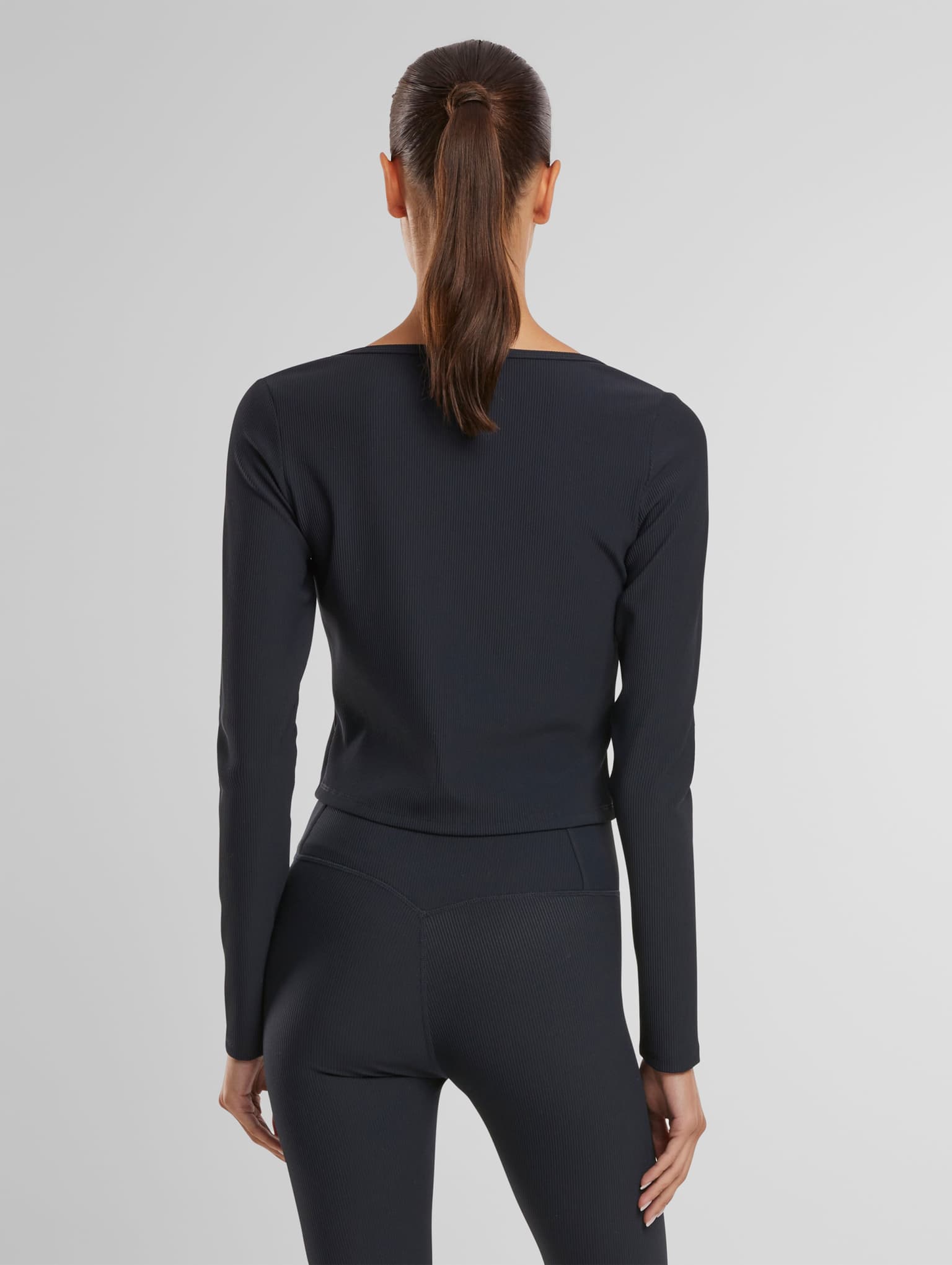 aimn aim'n Ribbed Performance Zipped Cardigan – Bild 2