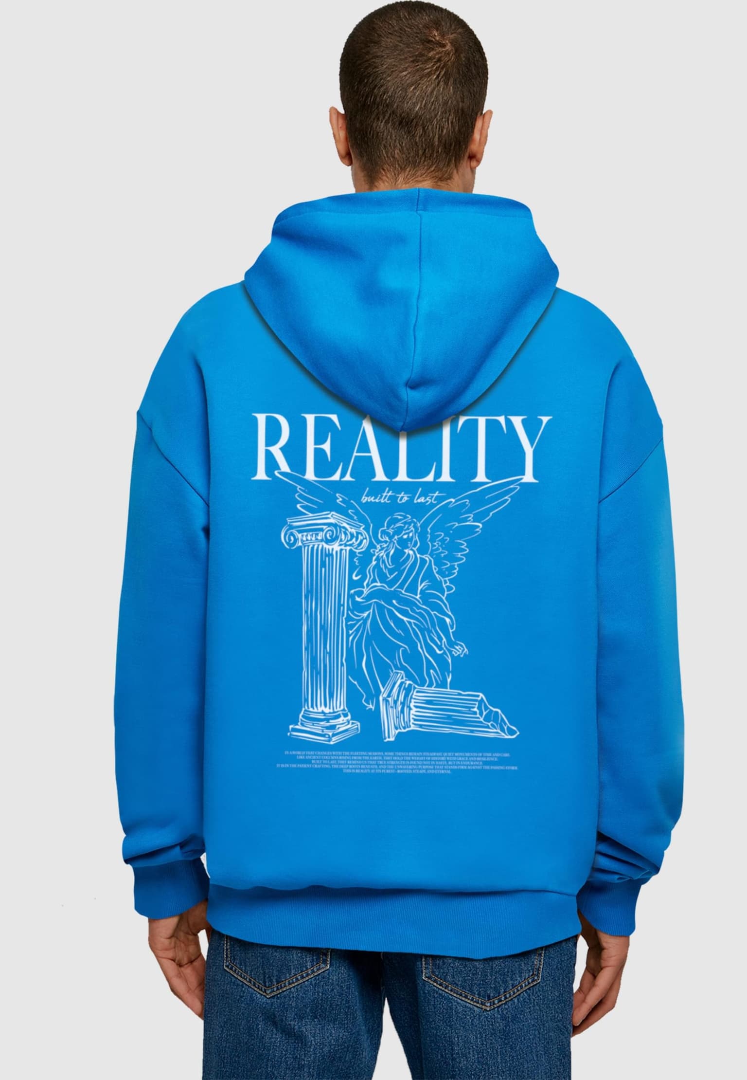 Mister Tee Reality Ultra Heavy Cotton Box Hoody – Bild 2