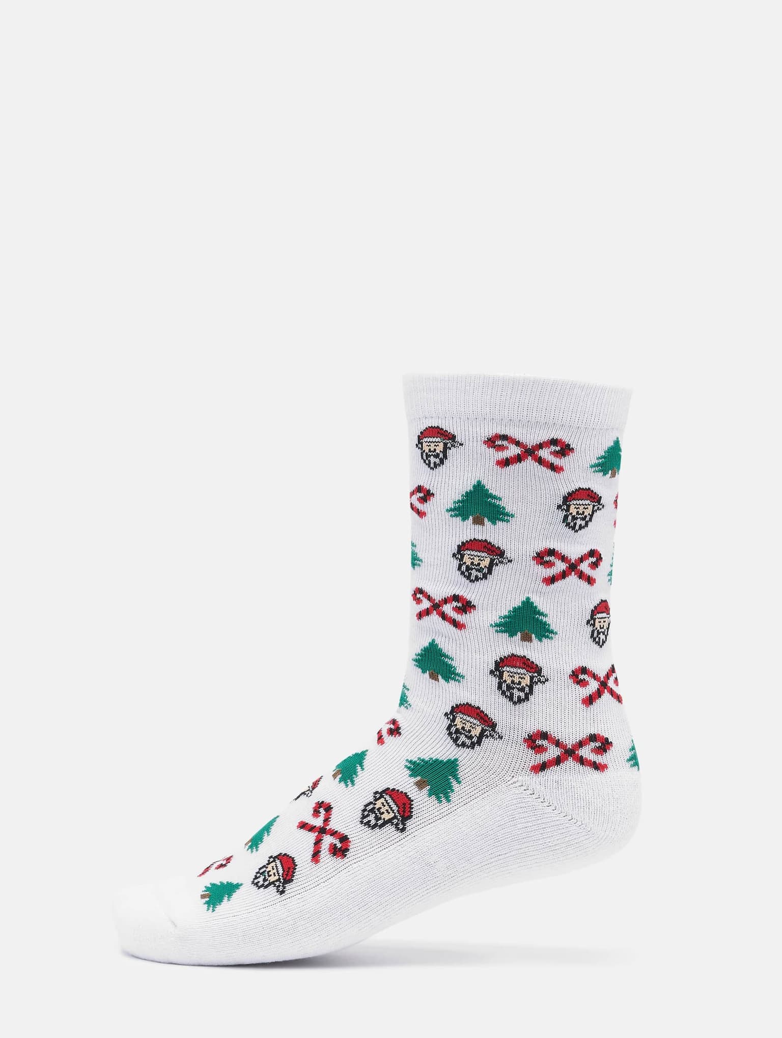 Urban Classics Grumpy Santa Christmas Socks 3-Pack – Bild 4