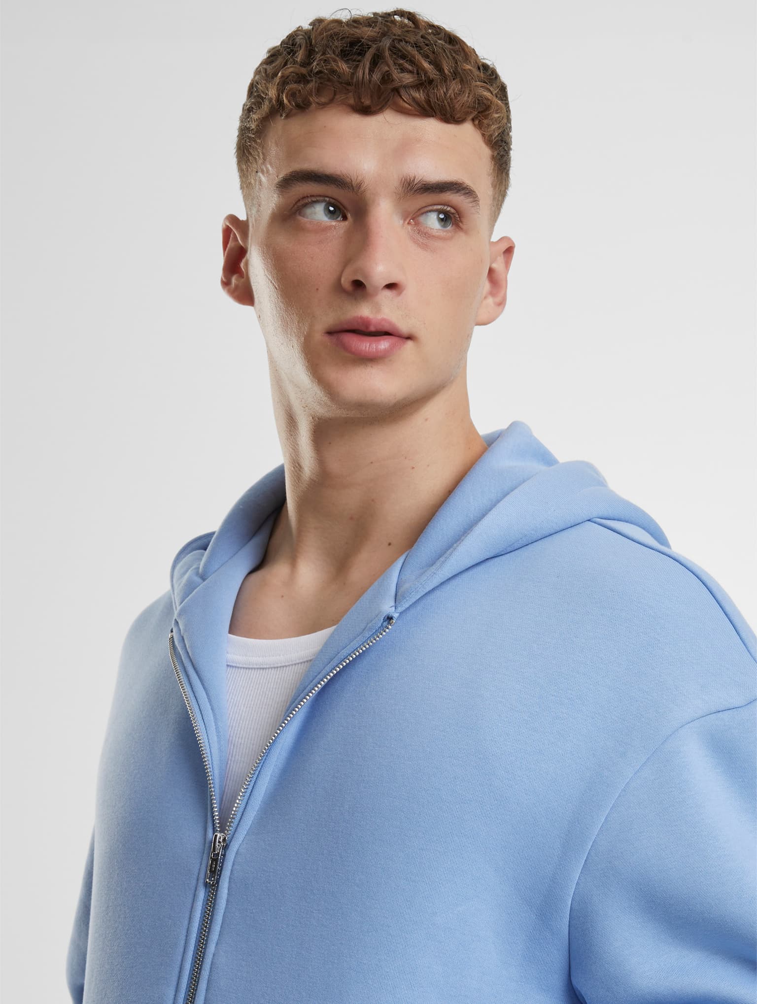 Urban Classics Fluffy Zip Hoodie – Bild 4