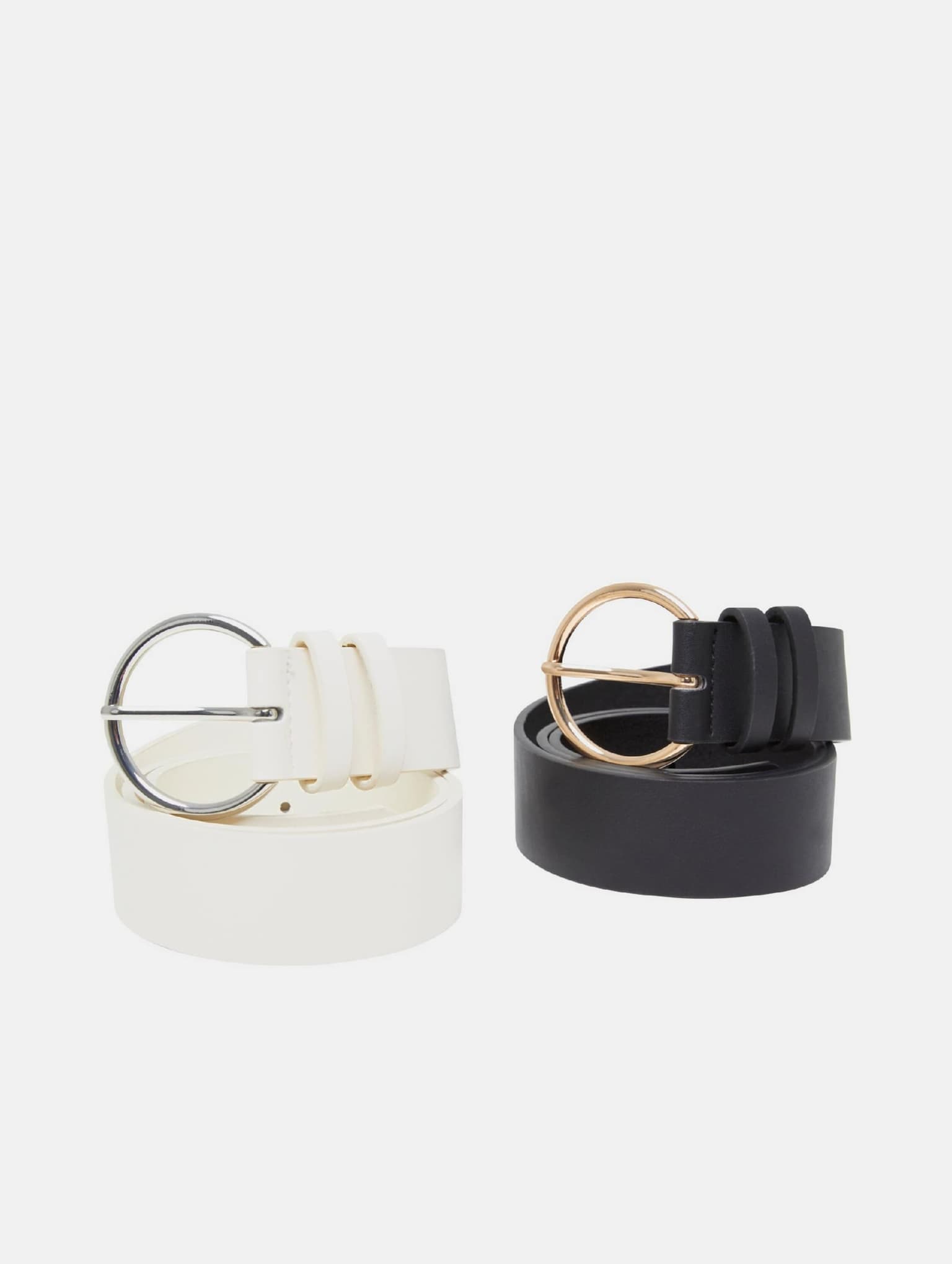 Urban Classics Basic PU Belt 2-Pack