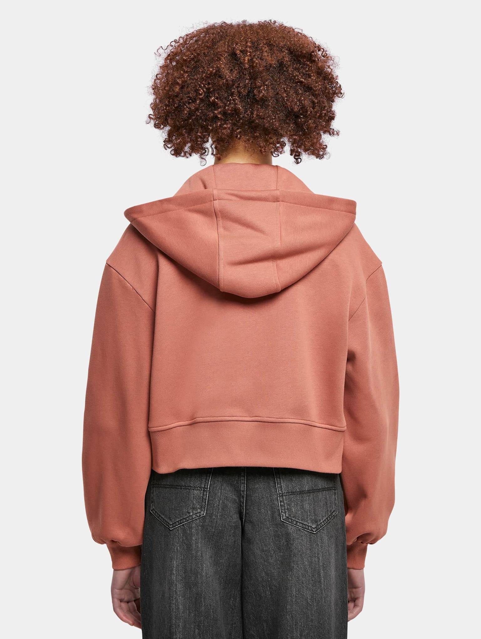 Urban Classics Ladies Short Oversized Zip Jacket – Bild 2