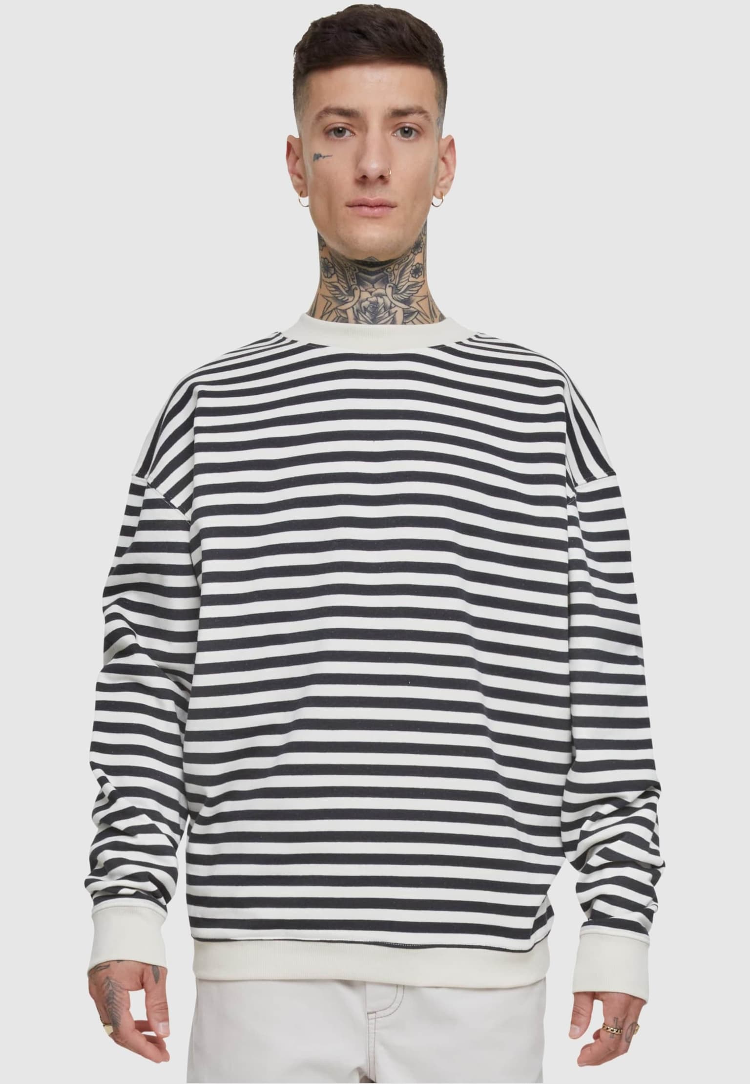 Urban Classics Striped Crewneck